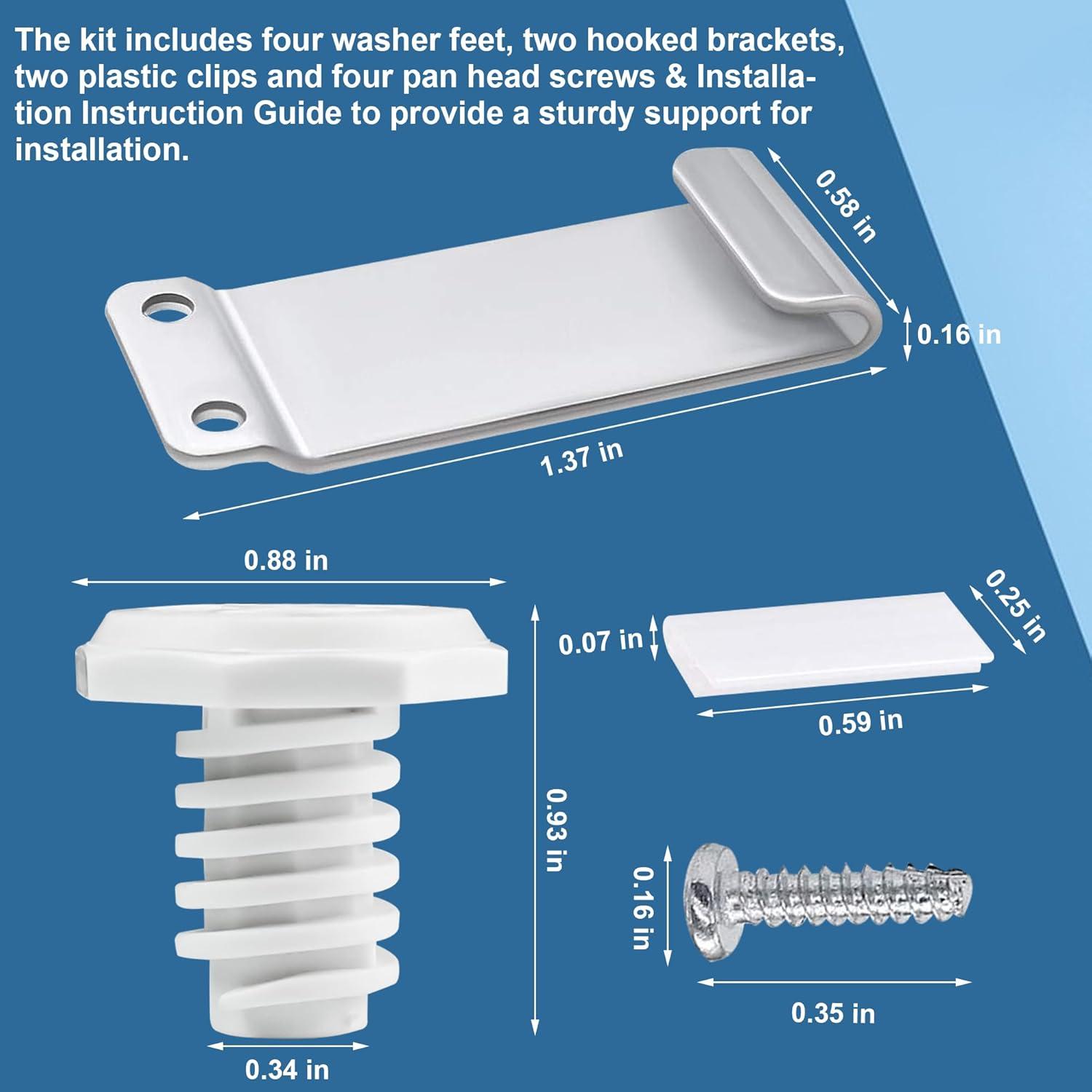 SENSHENGXIN Dryer and Washer W10869845 Dryer Stacking Kit Suitable for W10298318 W1076131316