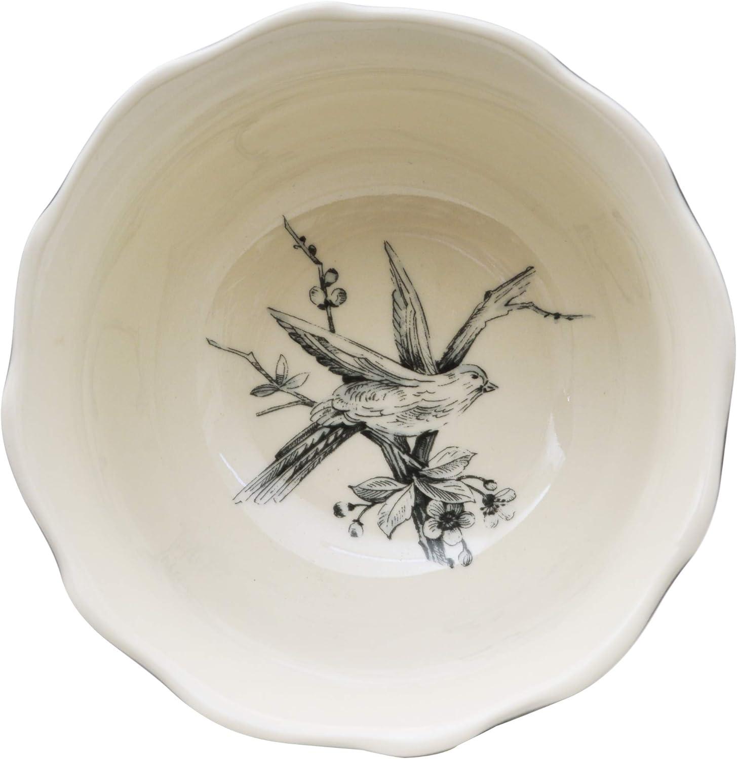 222 Fifth 222 Fifth Adelaide 16-Piece Porcelain Floral Dinnerware Set - Service For 4