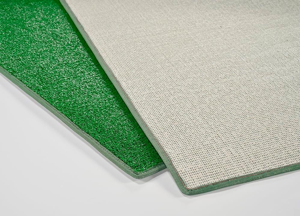 Garland Rug Artificial Grass Green Indoor/Outdoor Area Rug, 4' x 6'