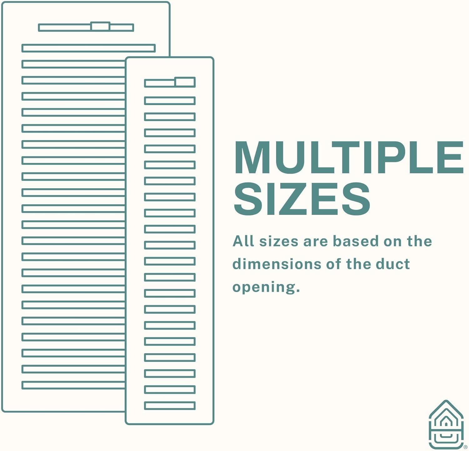 Home Intuition Contemporary Floor Vent Cover Register With Mesh Net