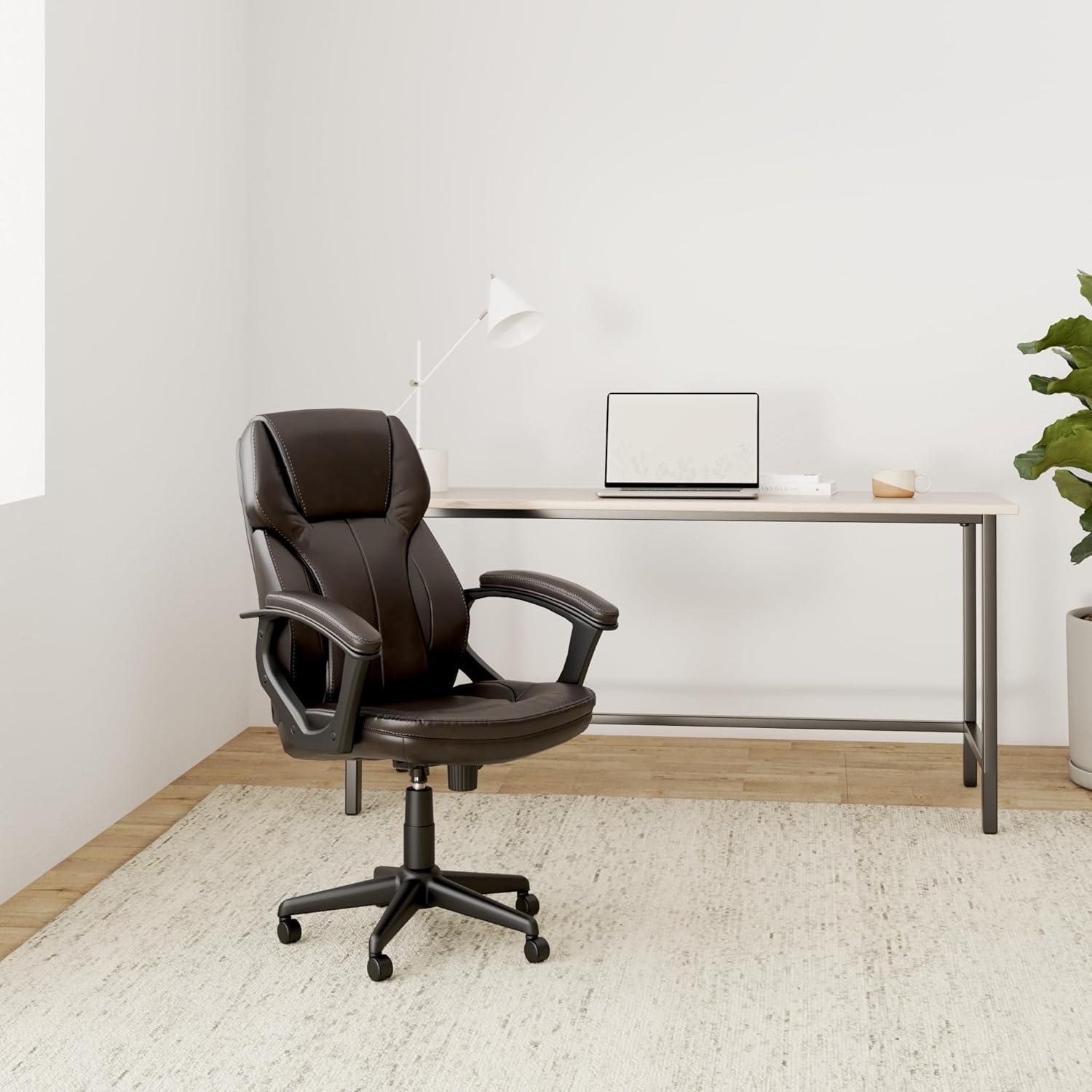 Serta Serta Mitchell Ergonomic Manager's Office Chair, Roasted Chestnut Brown