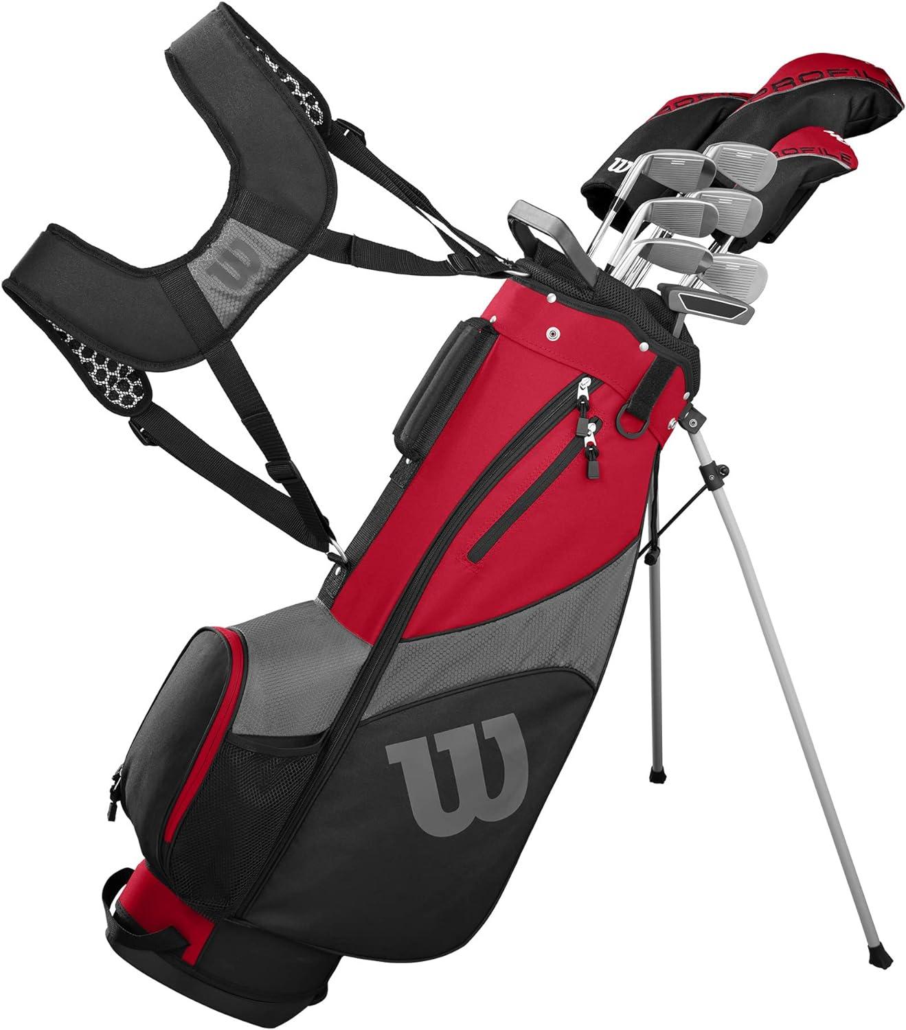 Wilson Profile SGI Mens Set w/ Bag Driver Irons Putter Standard