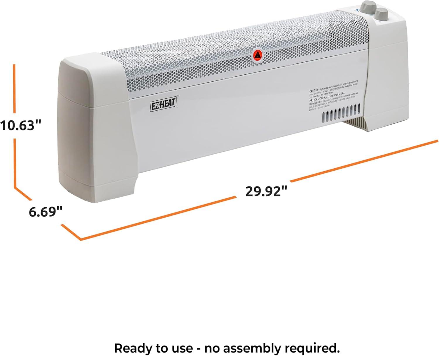 EZ Heat Baseboard Heater