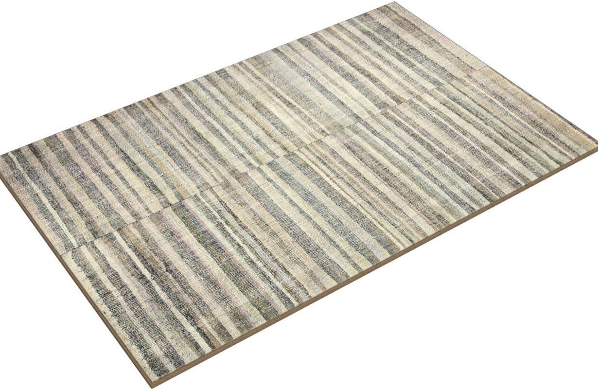 Humphrey Rug by Chris Loves Julia x Loloi - Natural and Moss / 7'3" x 9'3"