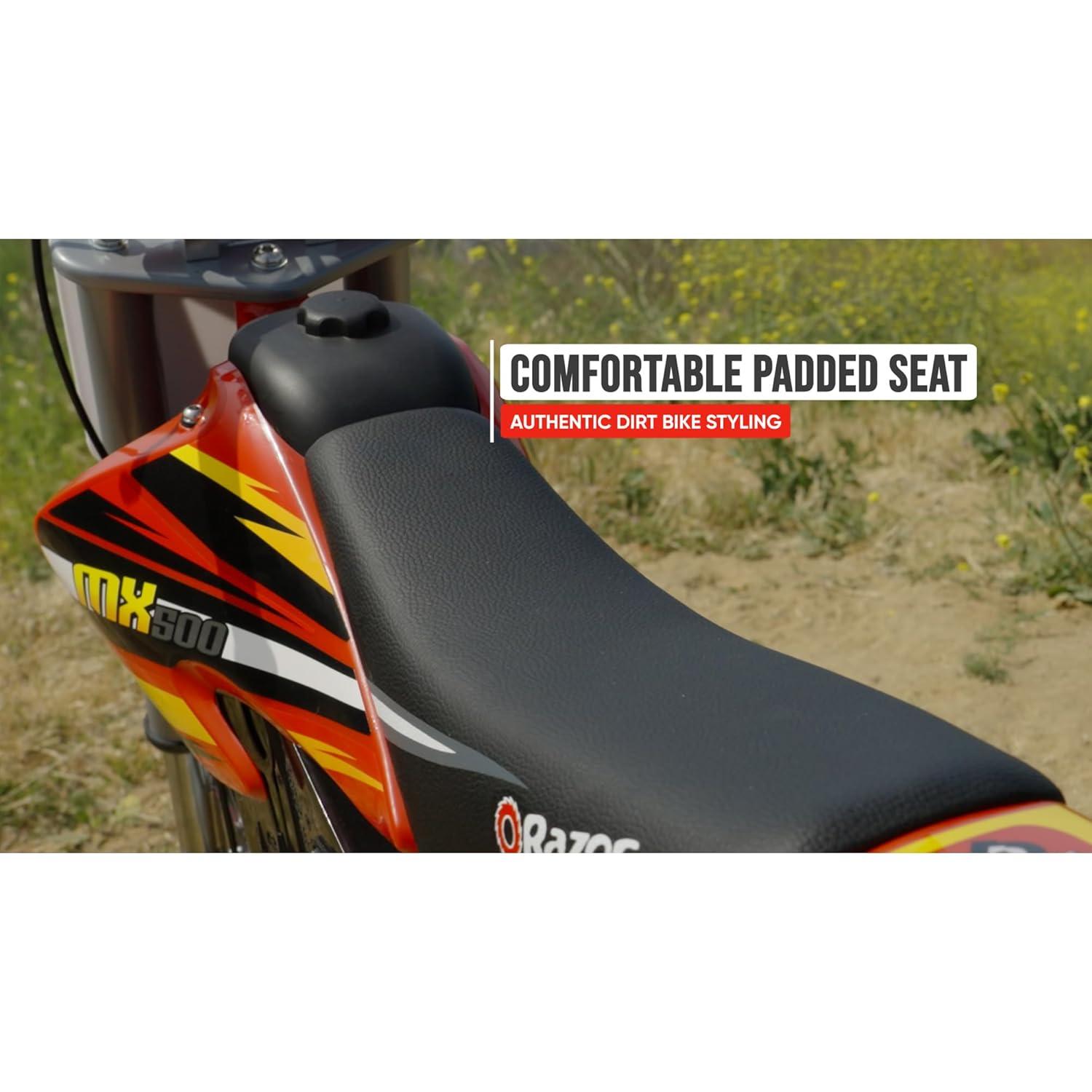 Razor Boy's 16" Dirt Rocket MX500 High Performance Electric Motocross Bike