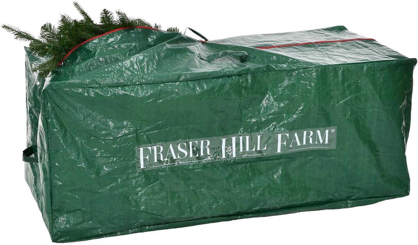 Fraser Hill Farm Christmas Tree Heavy Duty Storage Bag for Disassembled Artificial Trees up to 7.5 Feet Tall