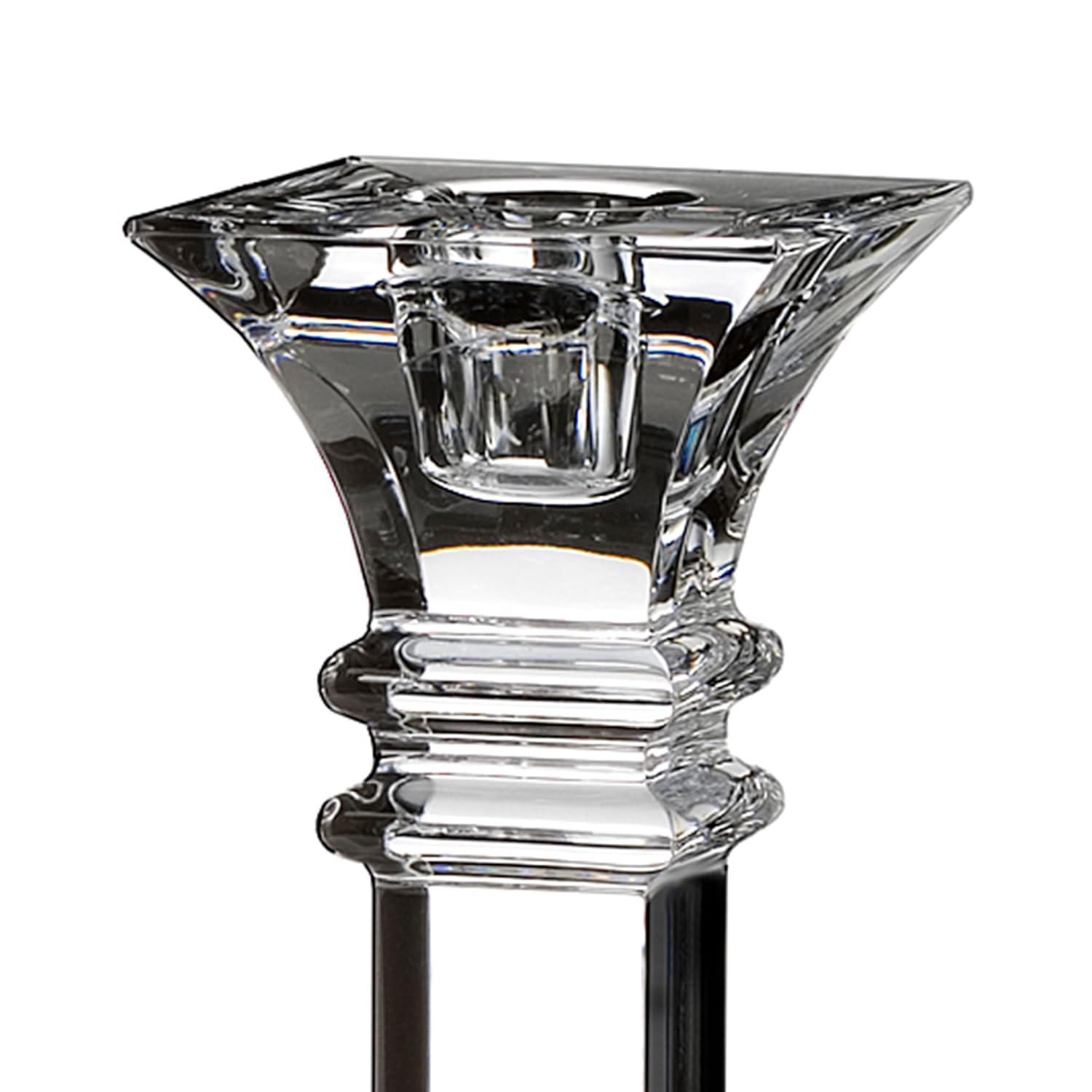 Marquis by Waterford Treviso 2 Piece Crystal Tabletop Candlestick Set (Set of 2)