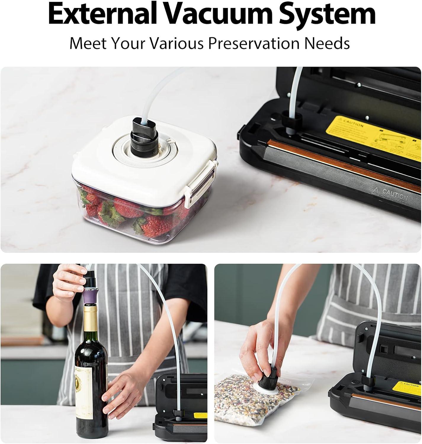 Compact Stainless Steel Automatic Vacuum Sealer Machine