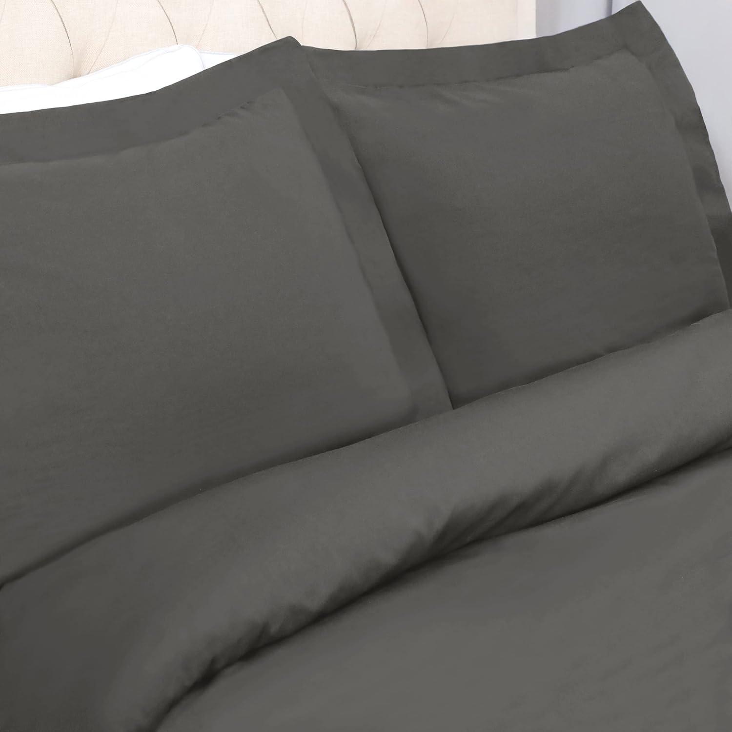 Modern & Contemporary Cotton Sateen Duvet Cover Set