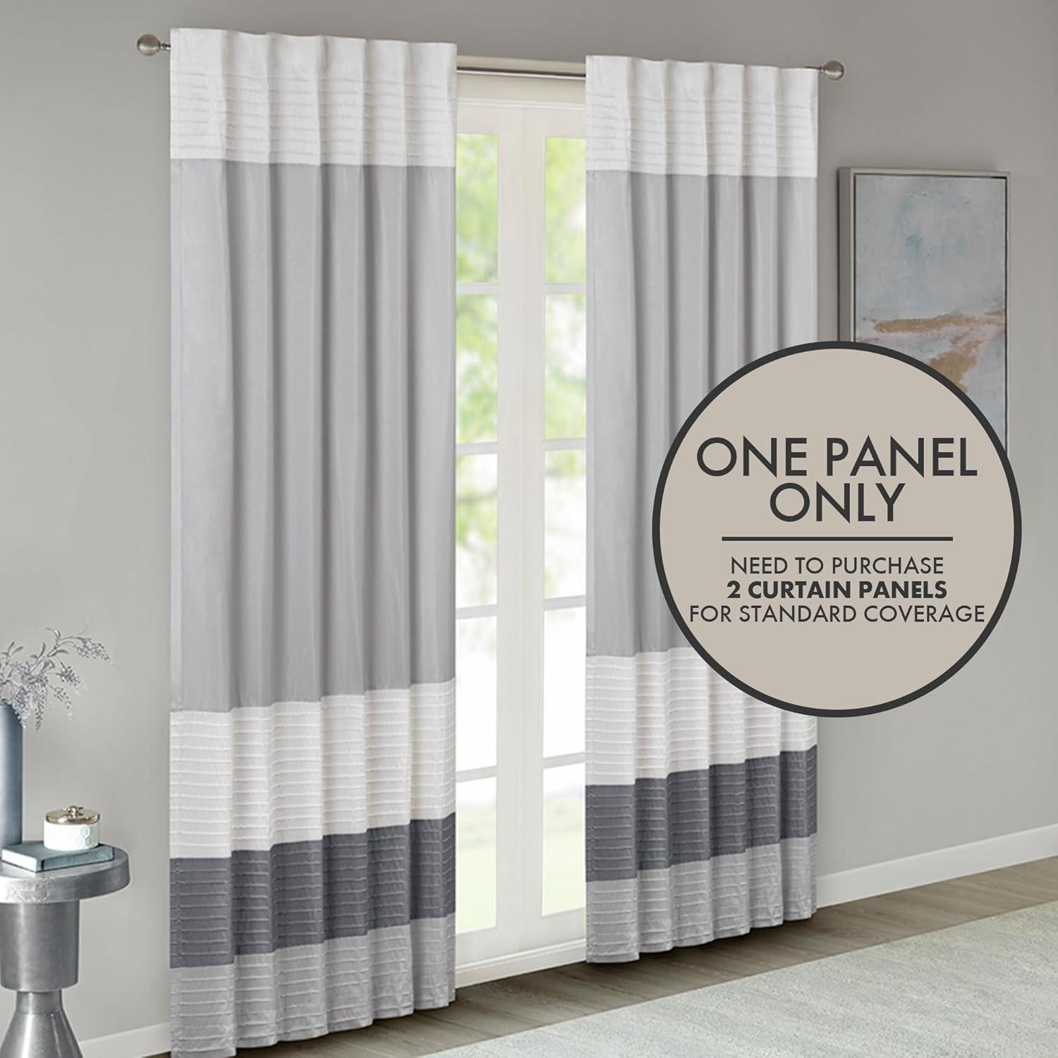 Amherst Polyoni Pintuck Curtain Panel