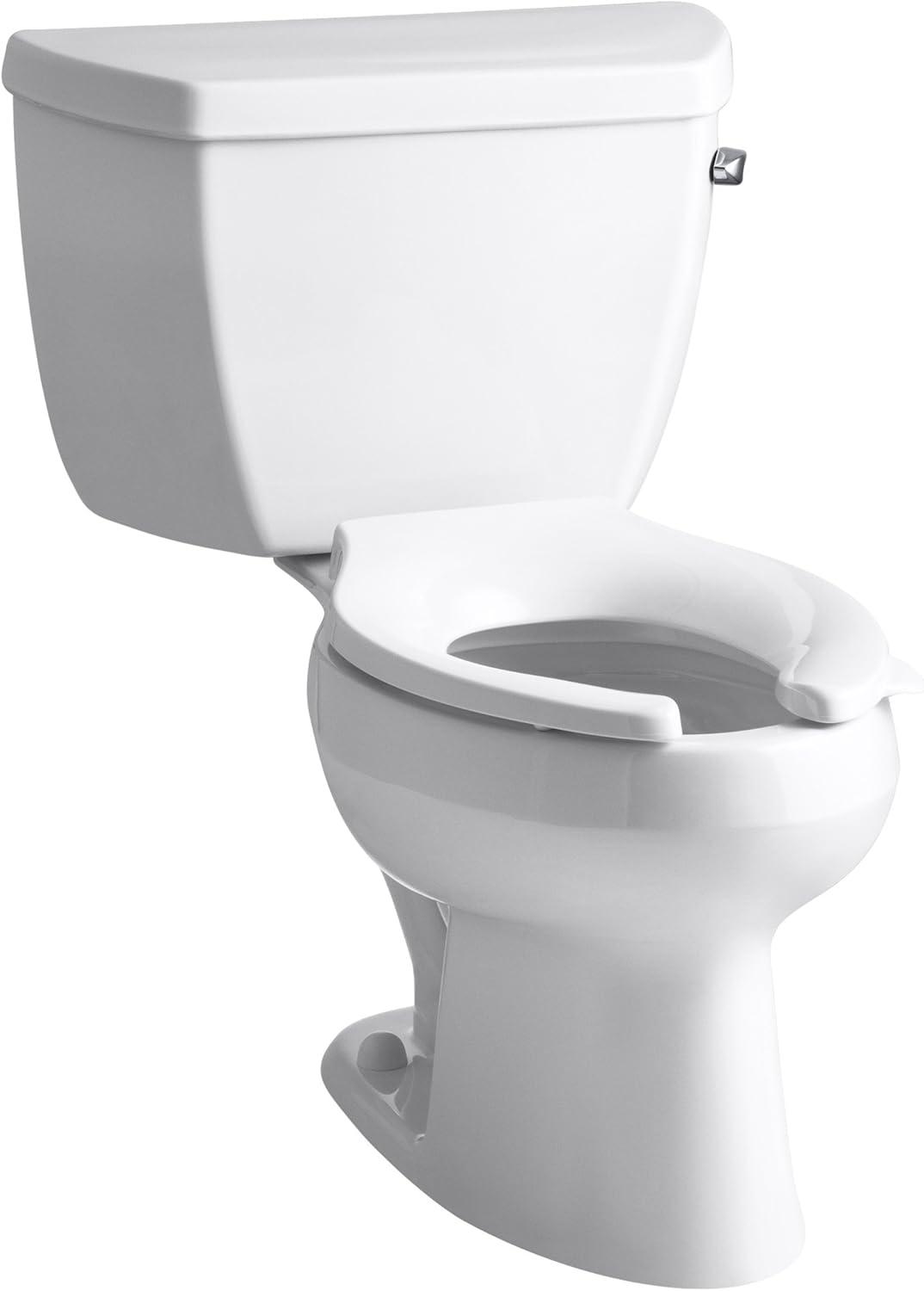 Wellworth 1.6 GPF Elongated Two-Piece Toilet Seat Not Included