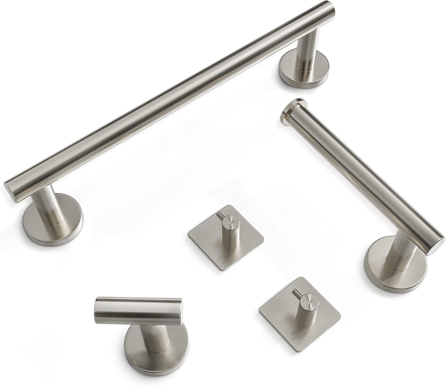 Bathroom Hardware Set (Brushed Nickel)