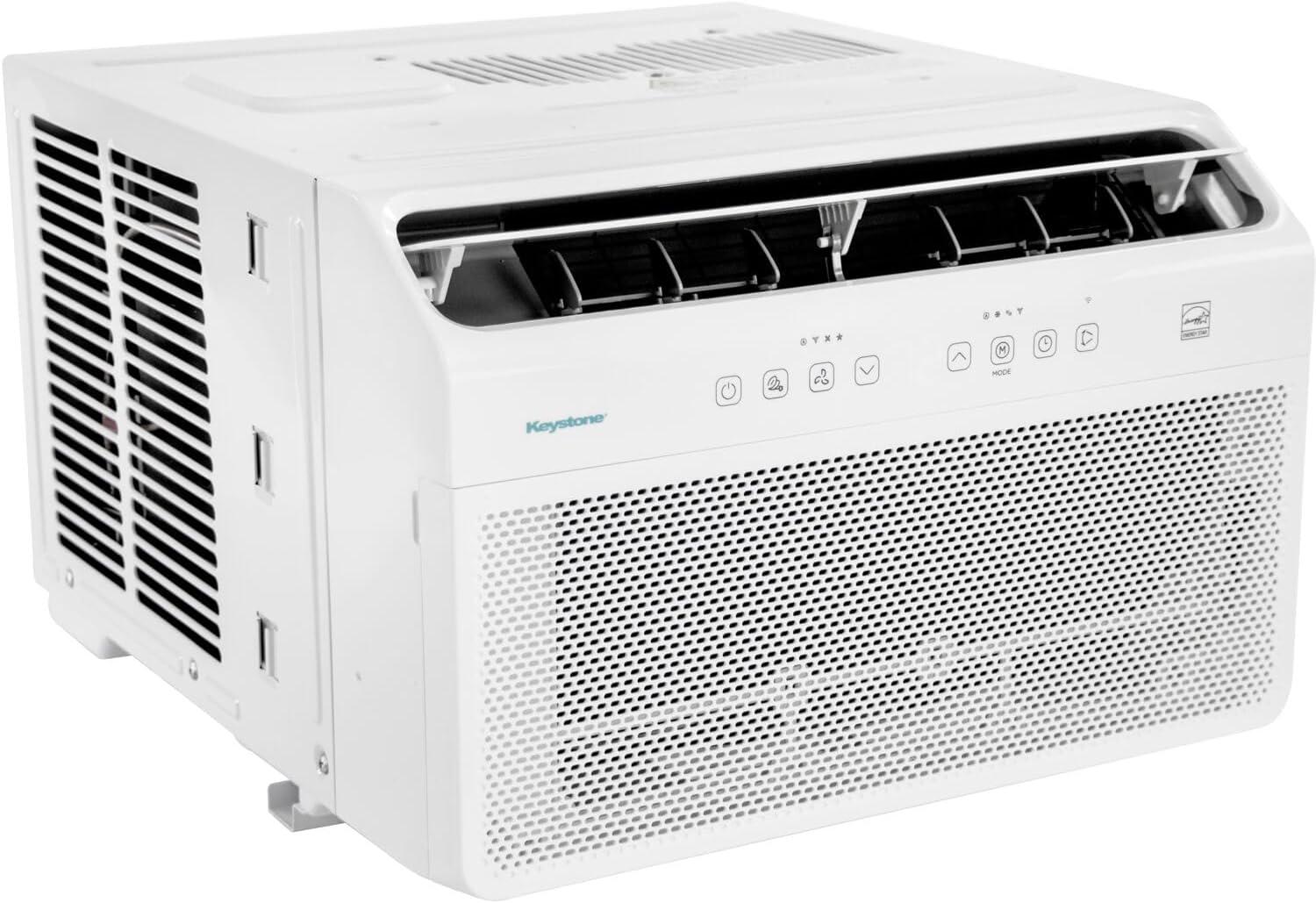 Keystone 12000 BTU Window Air Conditioner for 550 Square Feet with Remote Included