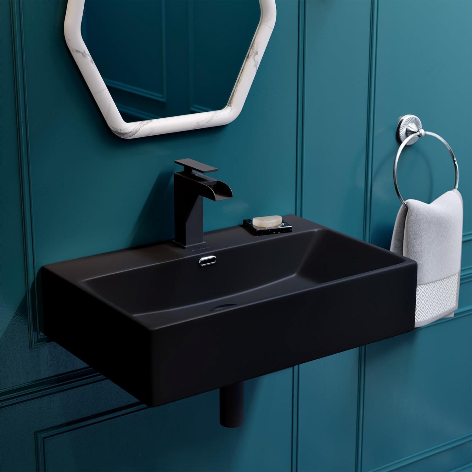 Claire 24" Rectangle Wall-Mount Bathroom Sink