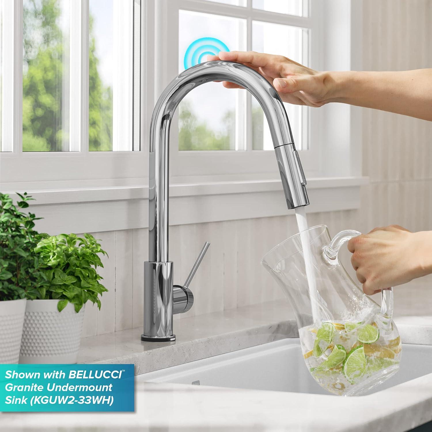 Kraus Oletto Single-Handle Touch Kitchen Sink Faucet