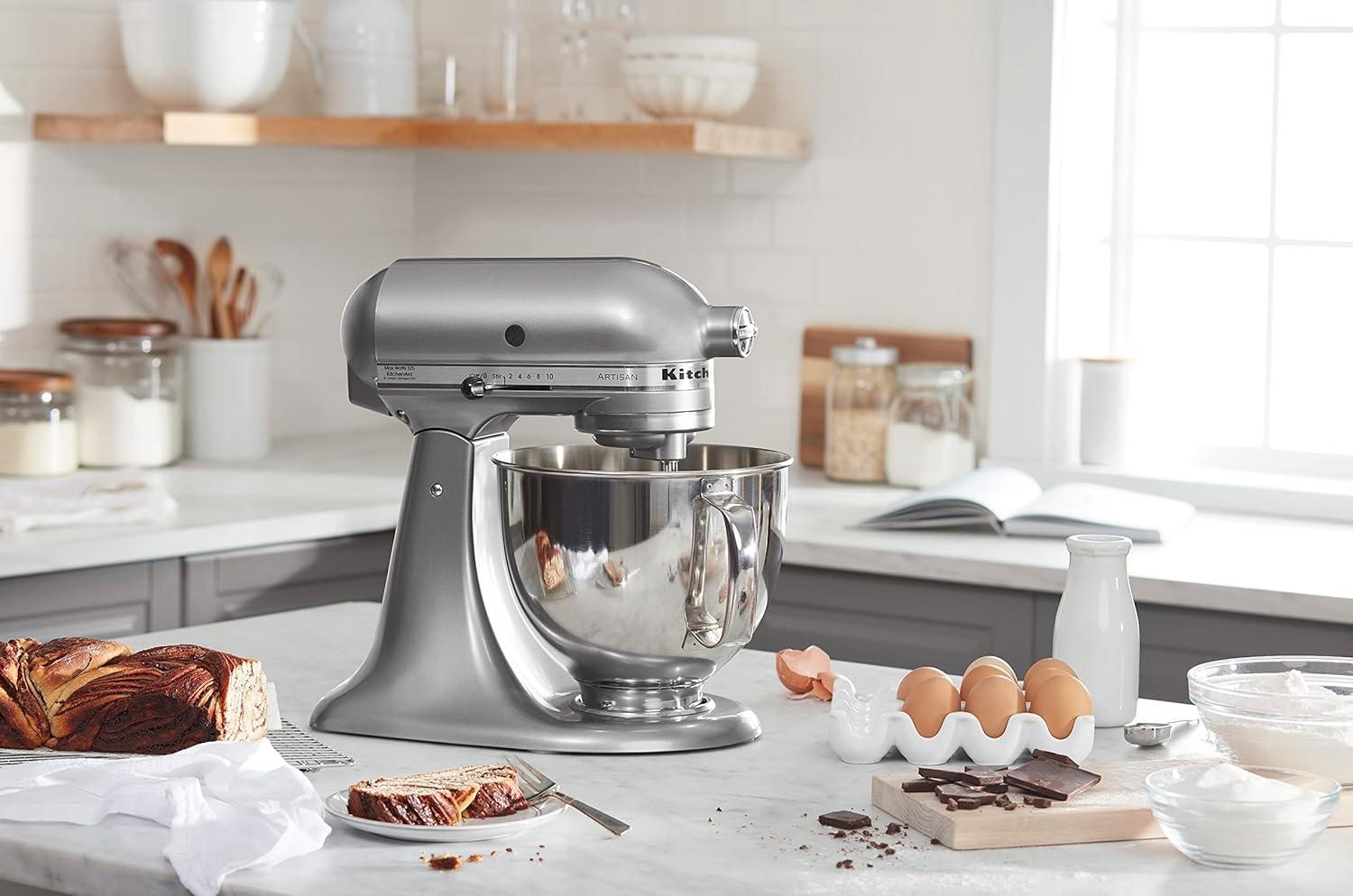 KitchenAid ® Artisan ® Series Contour Silver 5-Quart Tilt-Head Stand Mixer