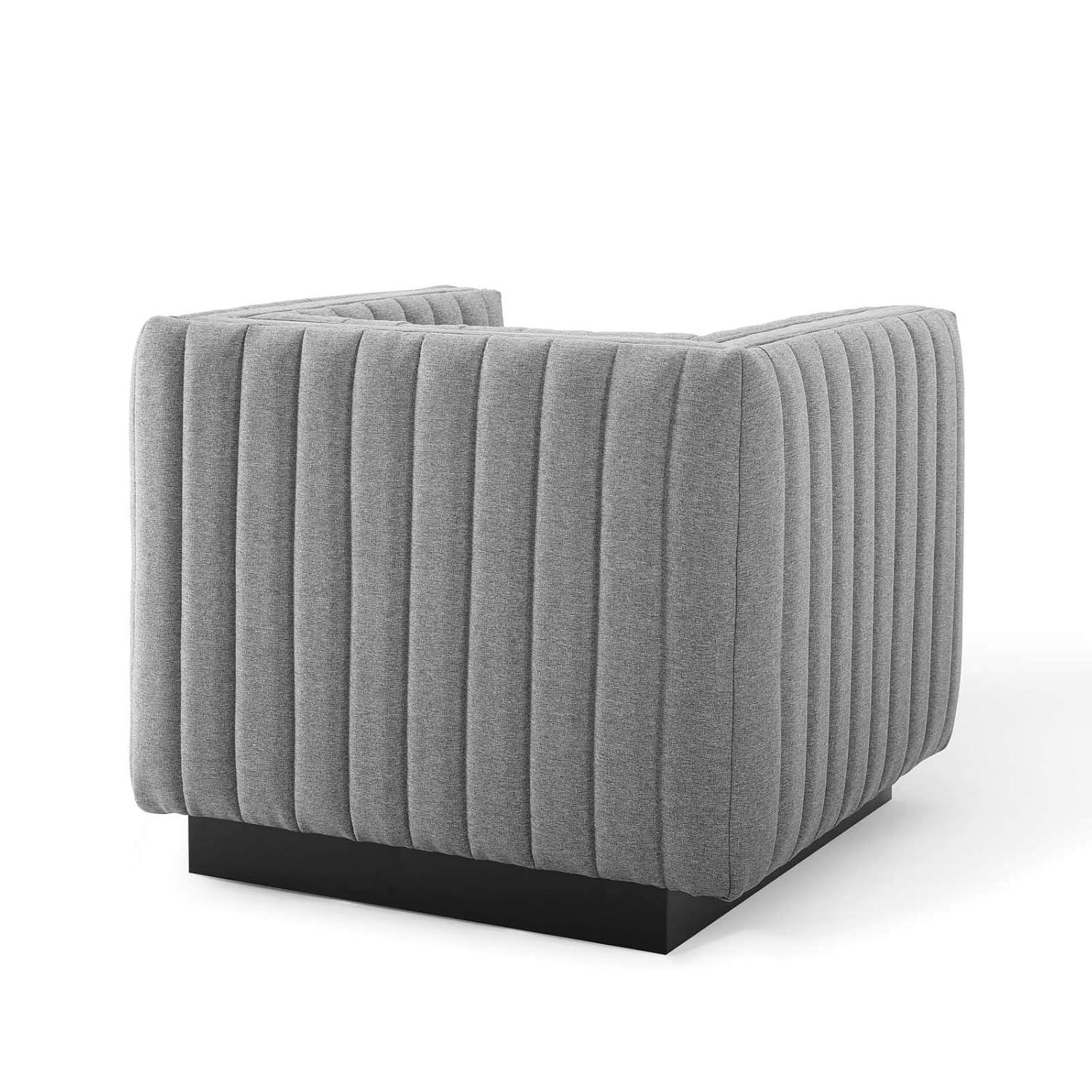 Modway Conjure Channel Tufted Performance Velvet Accent Armchair