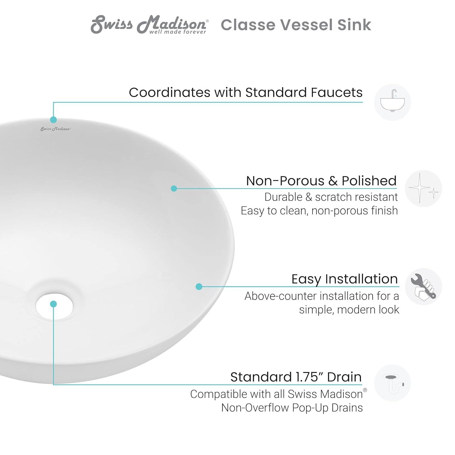 Classe 16 Ceramic Sink