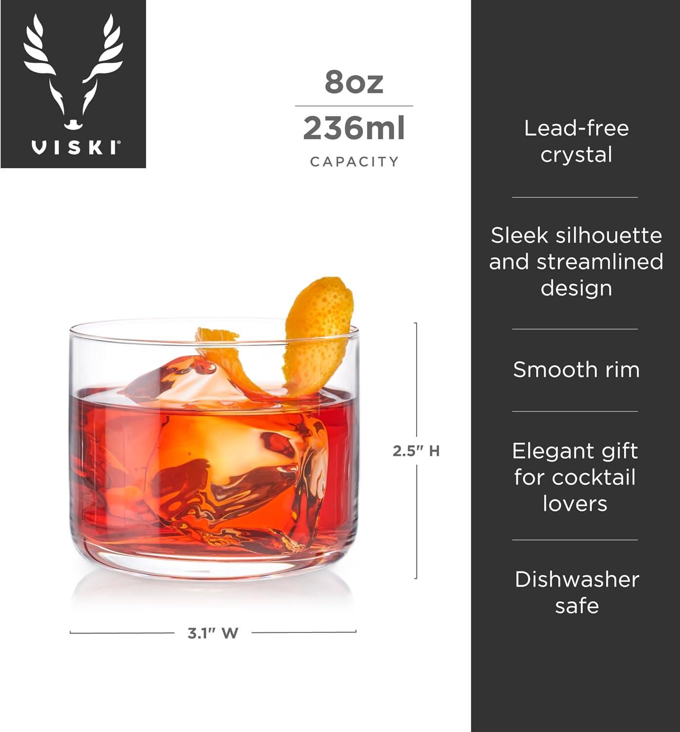 Raye Crystal Negroni Glasses