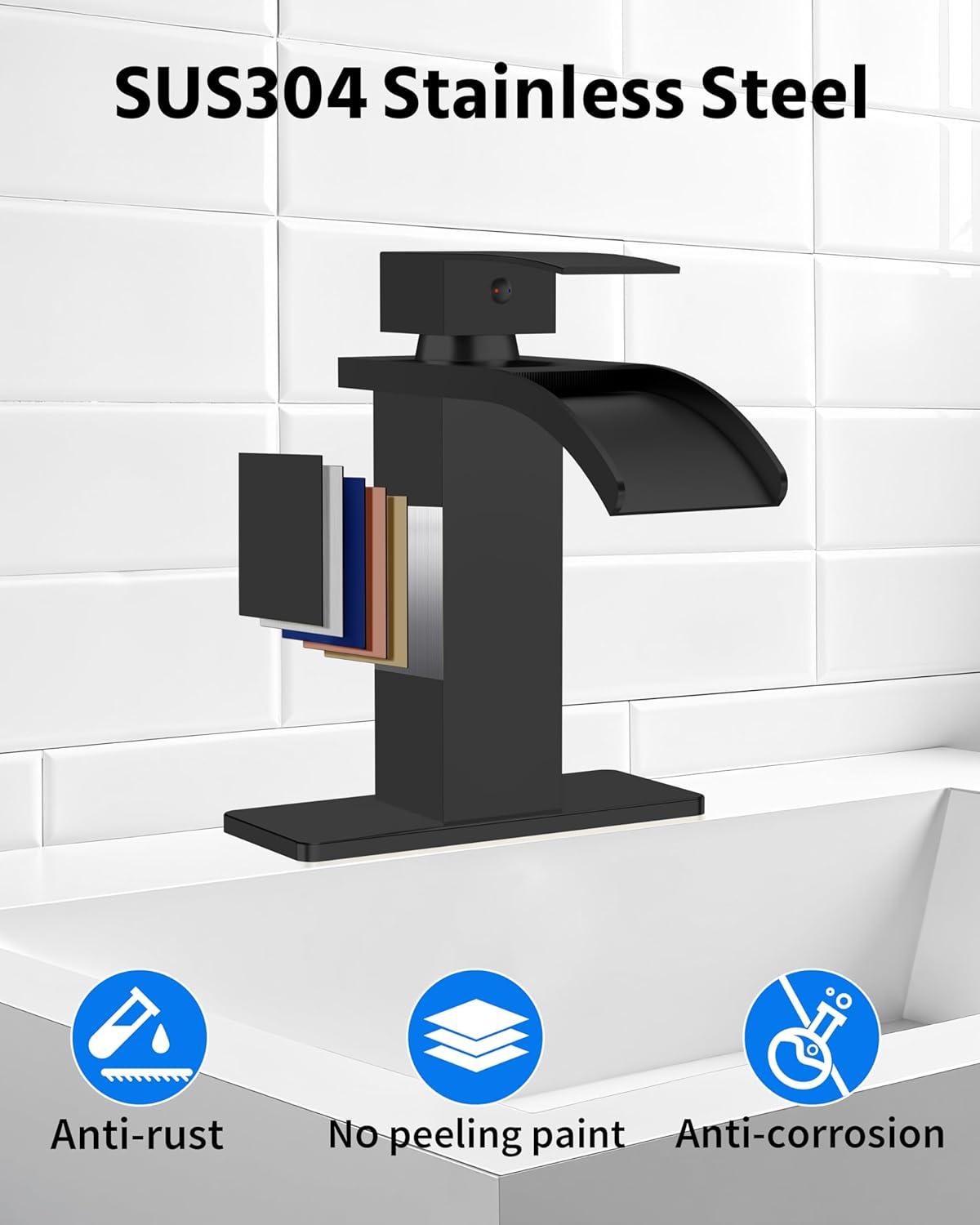 Single-Hole Single-handle Bathroom Faucet