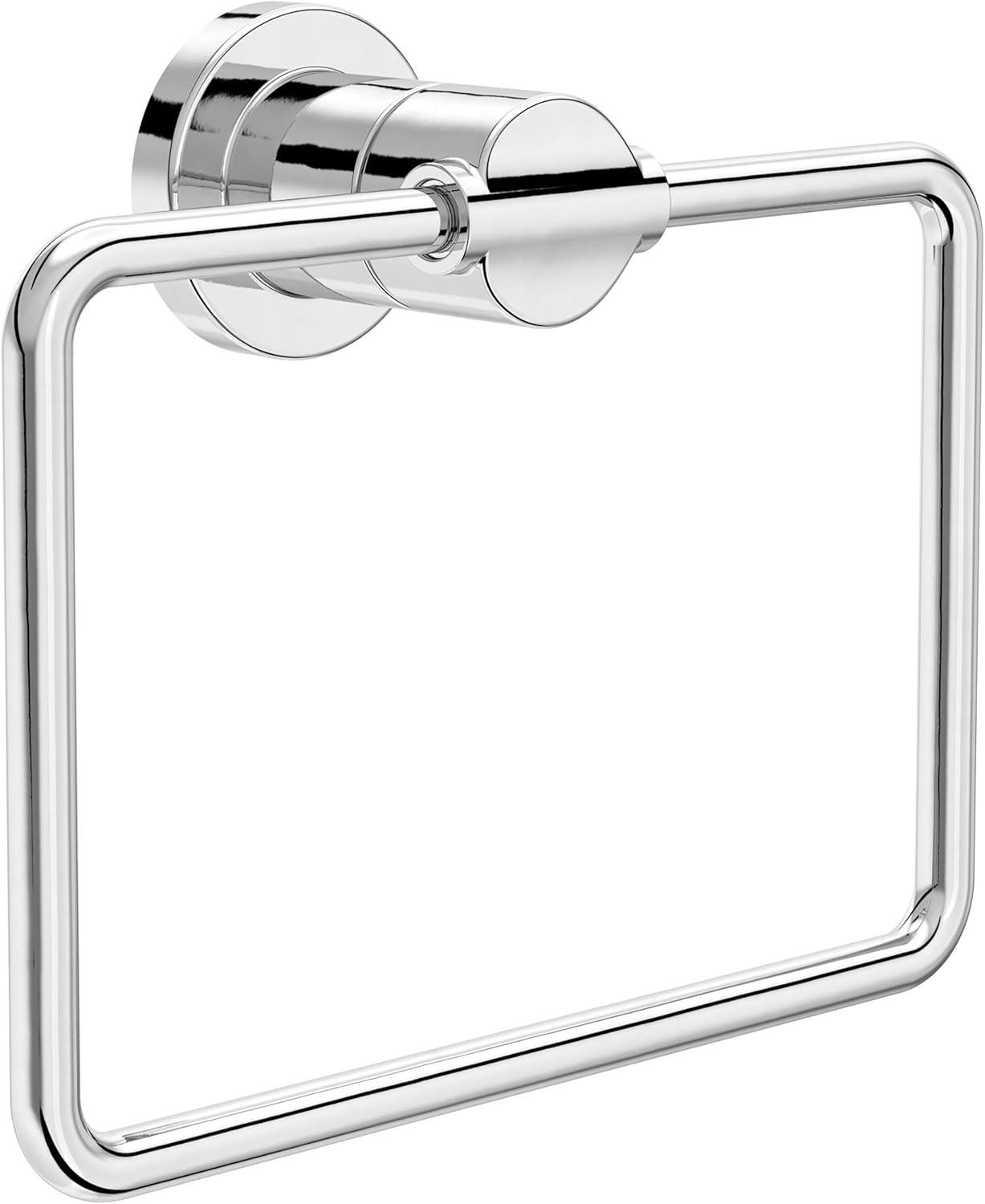 Nicoli Wall Mount Square Closed Towel Ring Bath Hardware Accessory