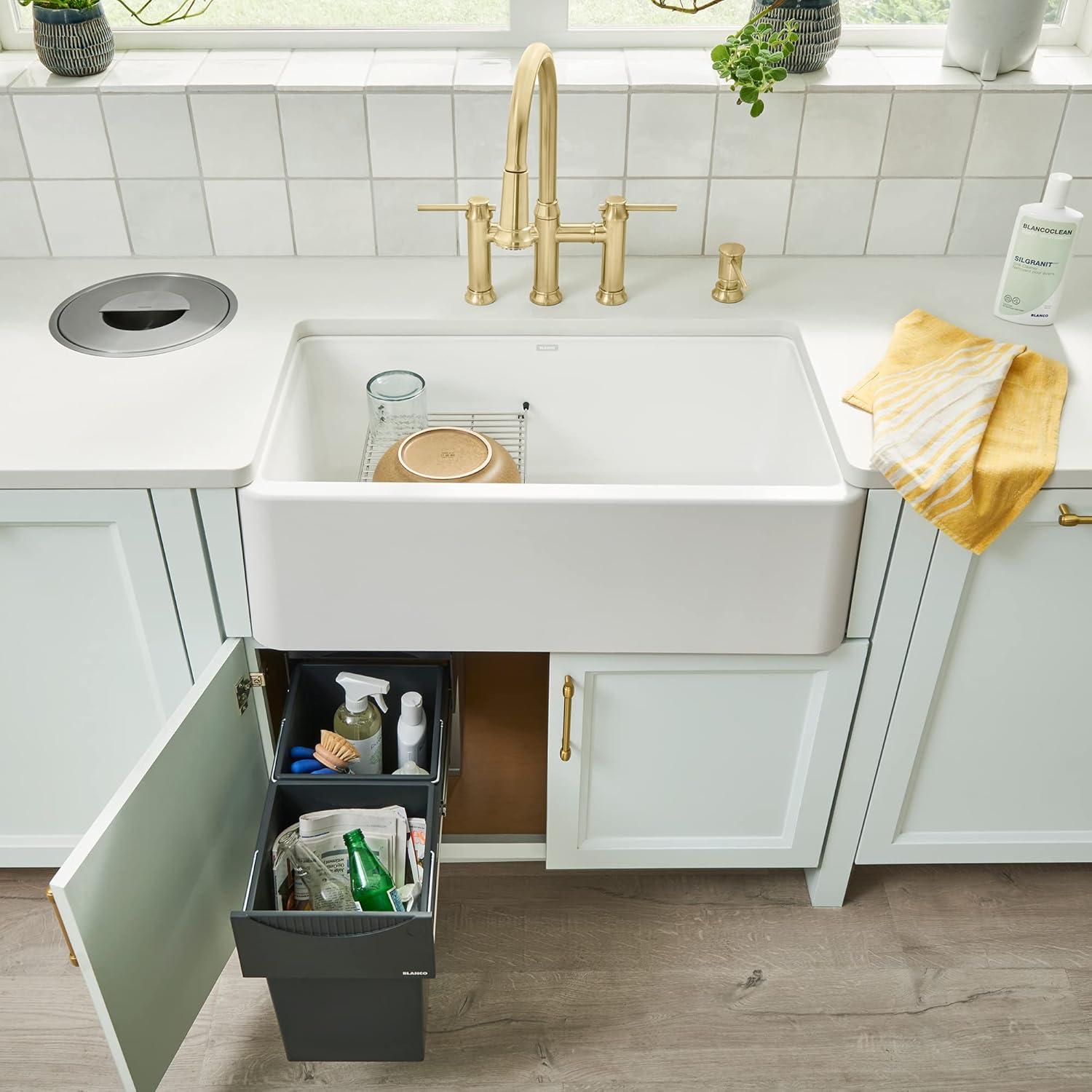 Ikon SILGRANIT 33" L x 19" W Farmhouse Sink