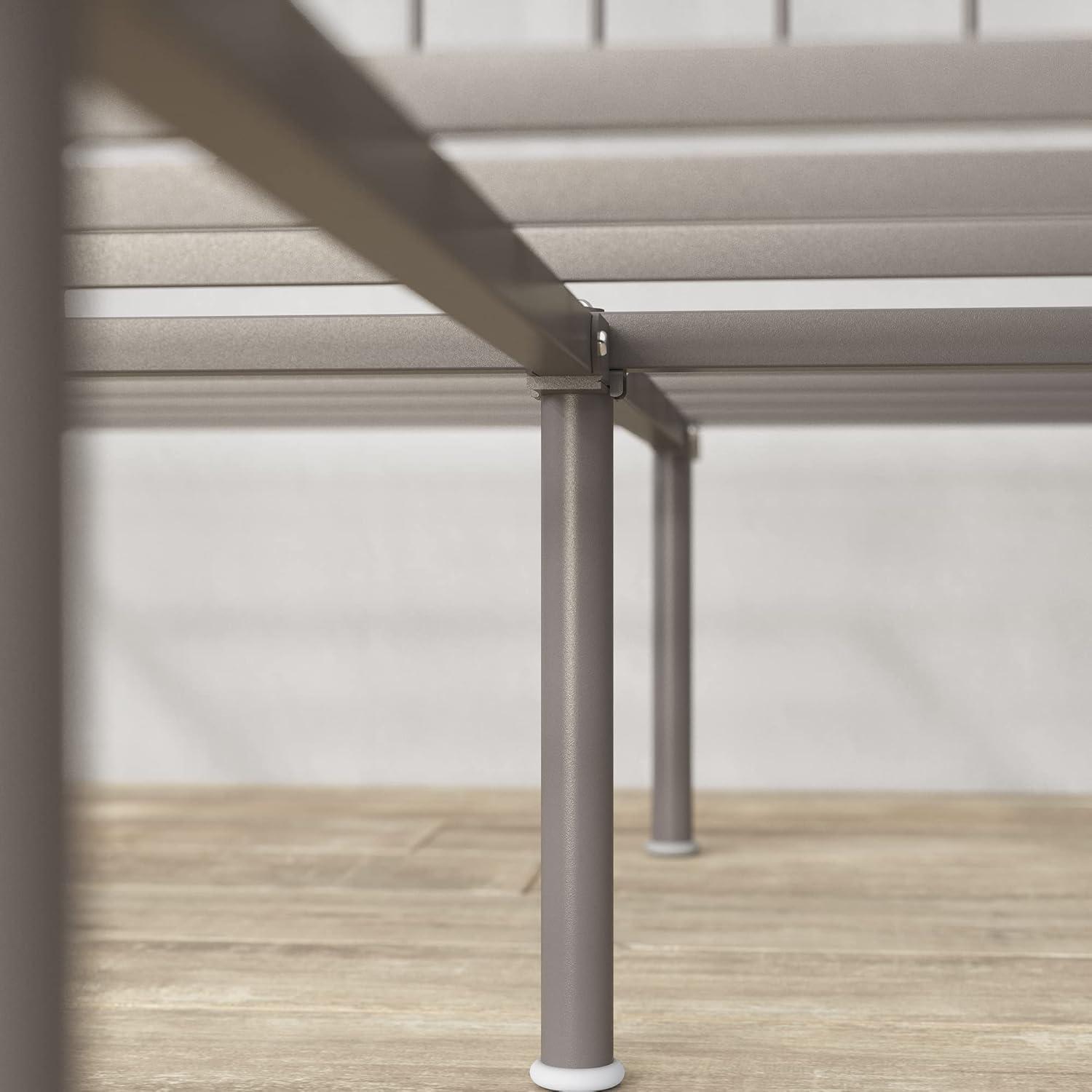 Zinus Florence 42" Modern Farmhouse Metal Platform Bed