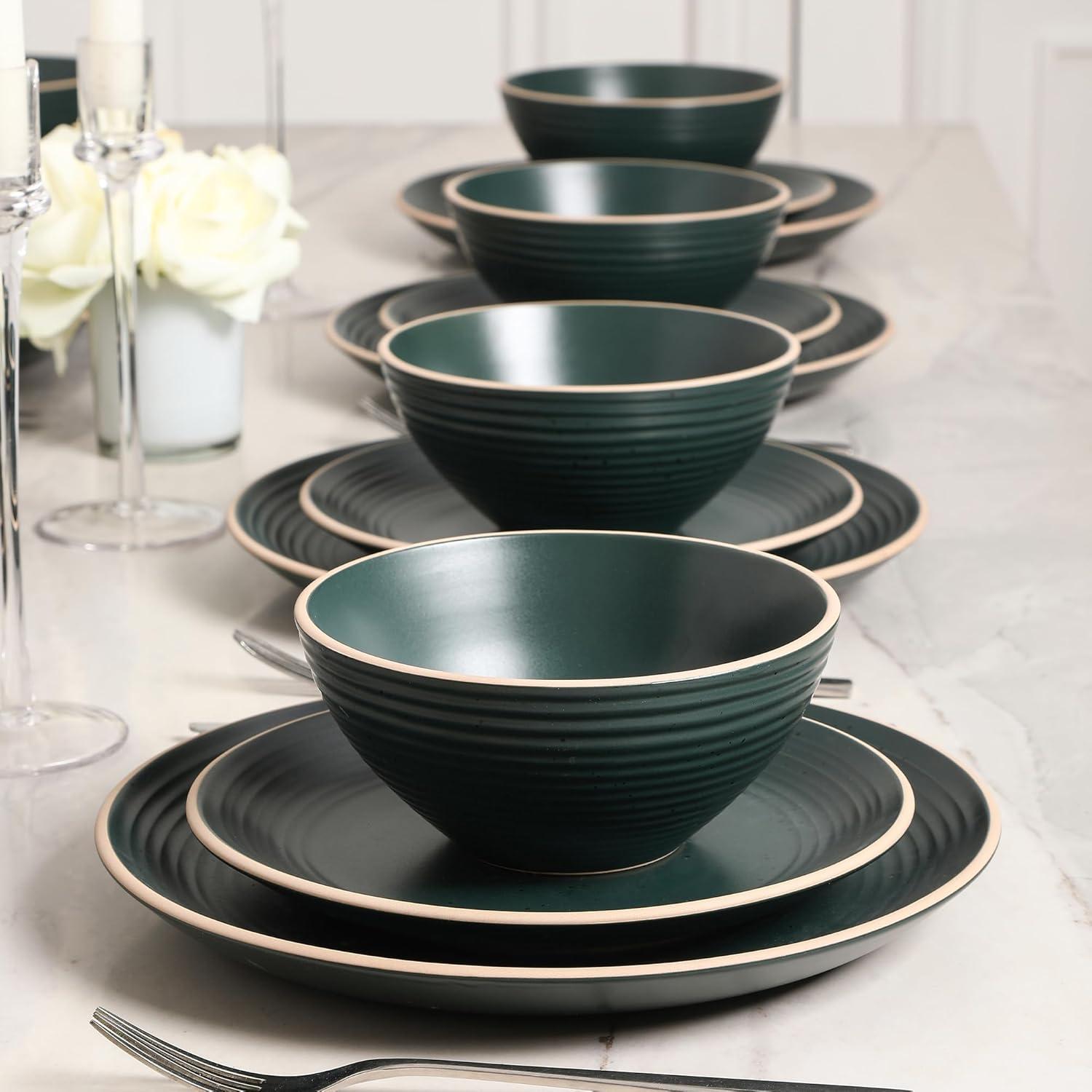 Stone Lain Lauren 16-Piece Dinnerware Set Stoneware