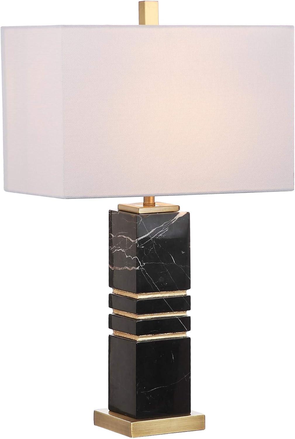 Everly Quinn Tonna Marble Table Lamp