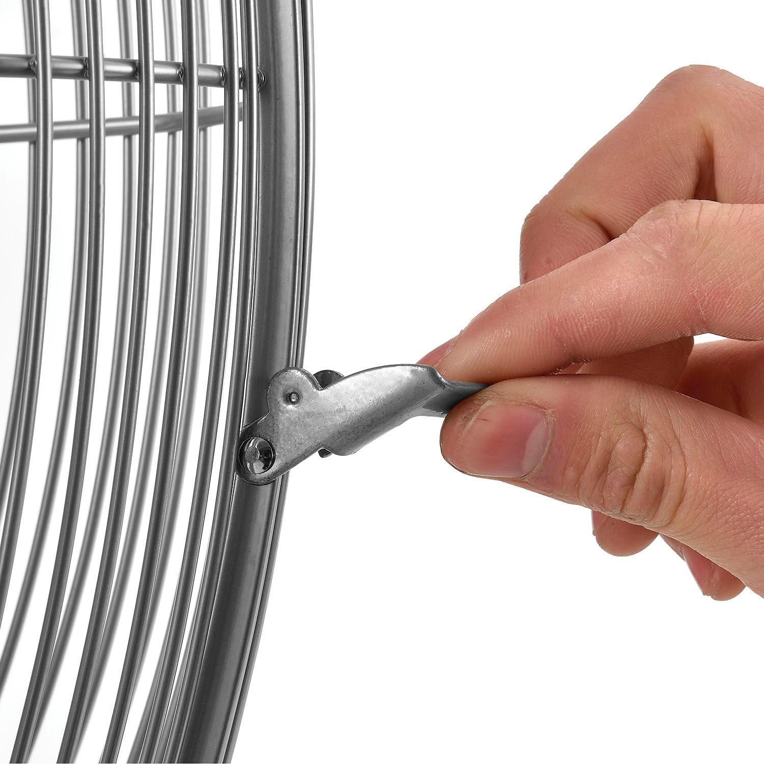 Deluxe Oscillating Wall Mount Fan, 24" Diameter, 1/2HP, 8,650CFM