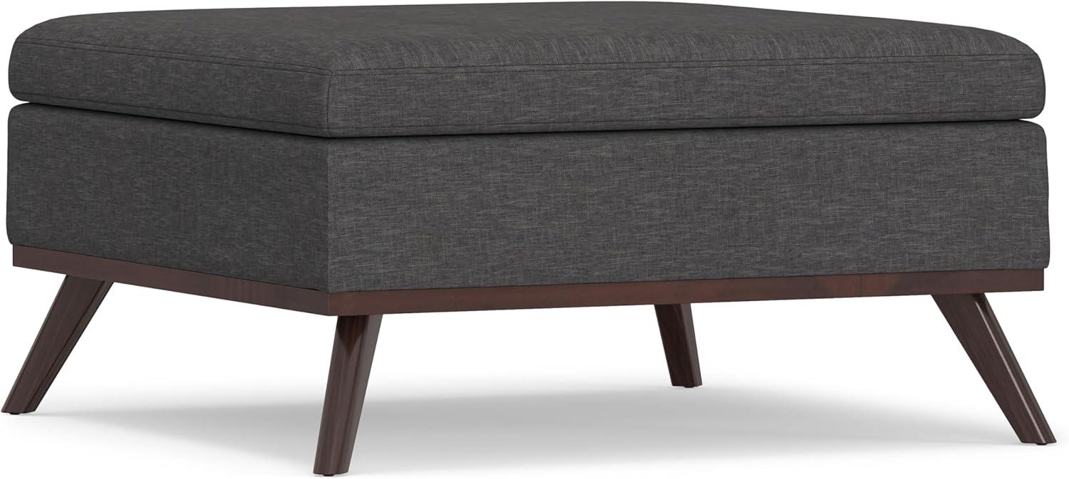 Simpli Home Owen Upholstered Ottoman
