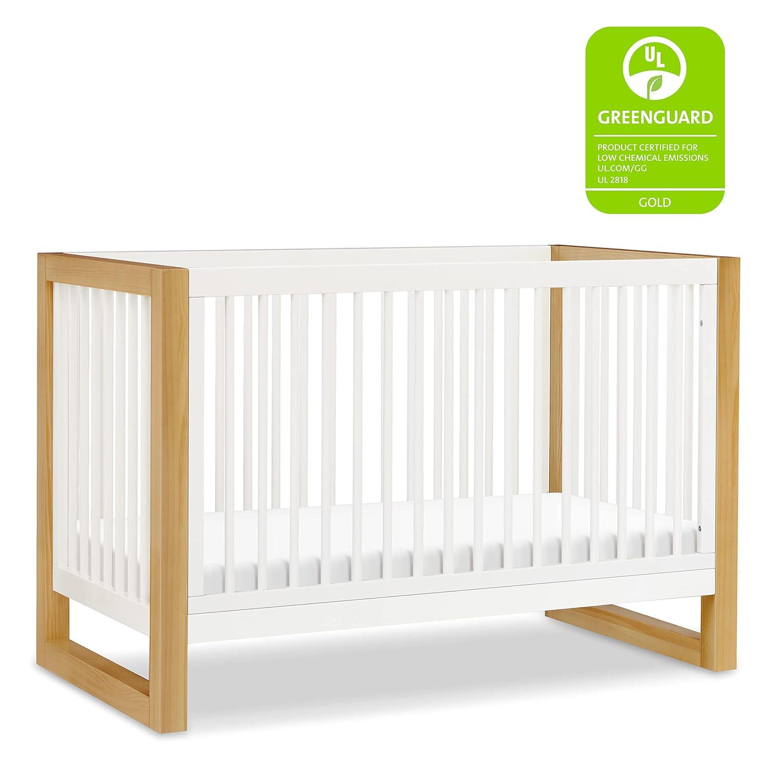 Nantucket Greenguard Gold Certified 3 -in-1 Convertible Crib