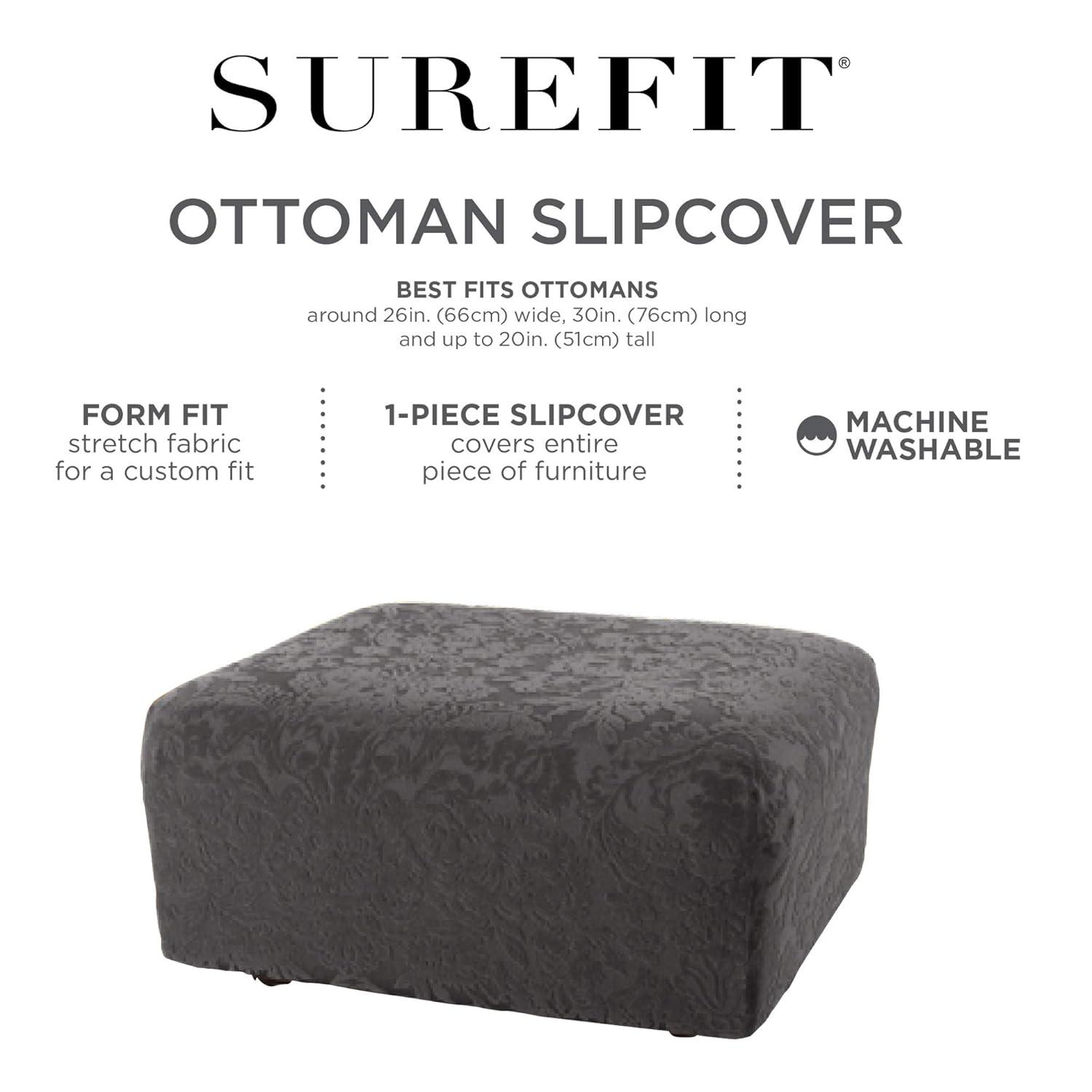 Sure Fit Ottoman Slipcover