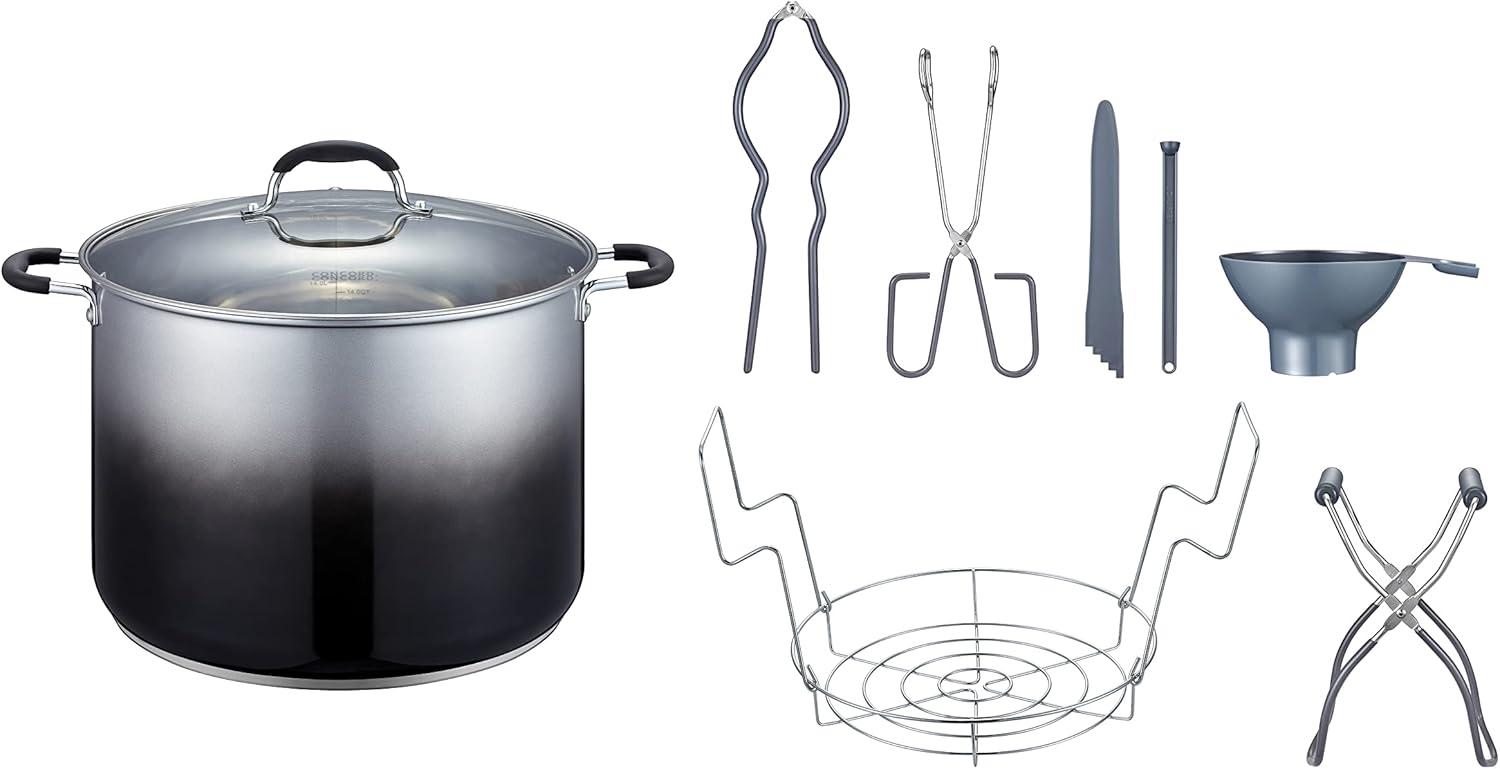 Concord Cookware Concord Cookware 20 Quarts Non-Stick Stainless Steel Stock Pot