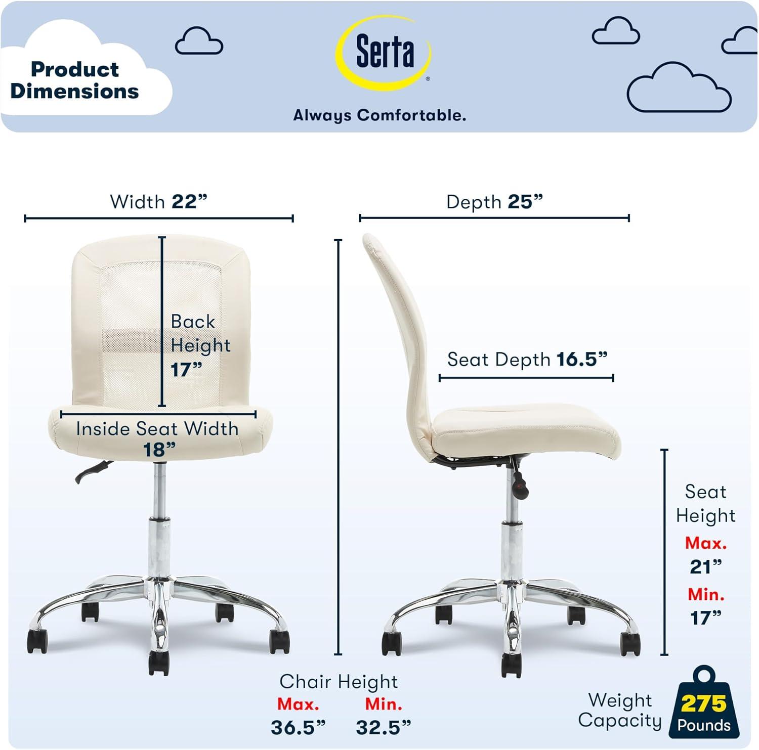 Essentials Computer Chair - Serta