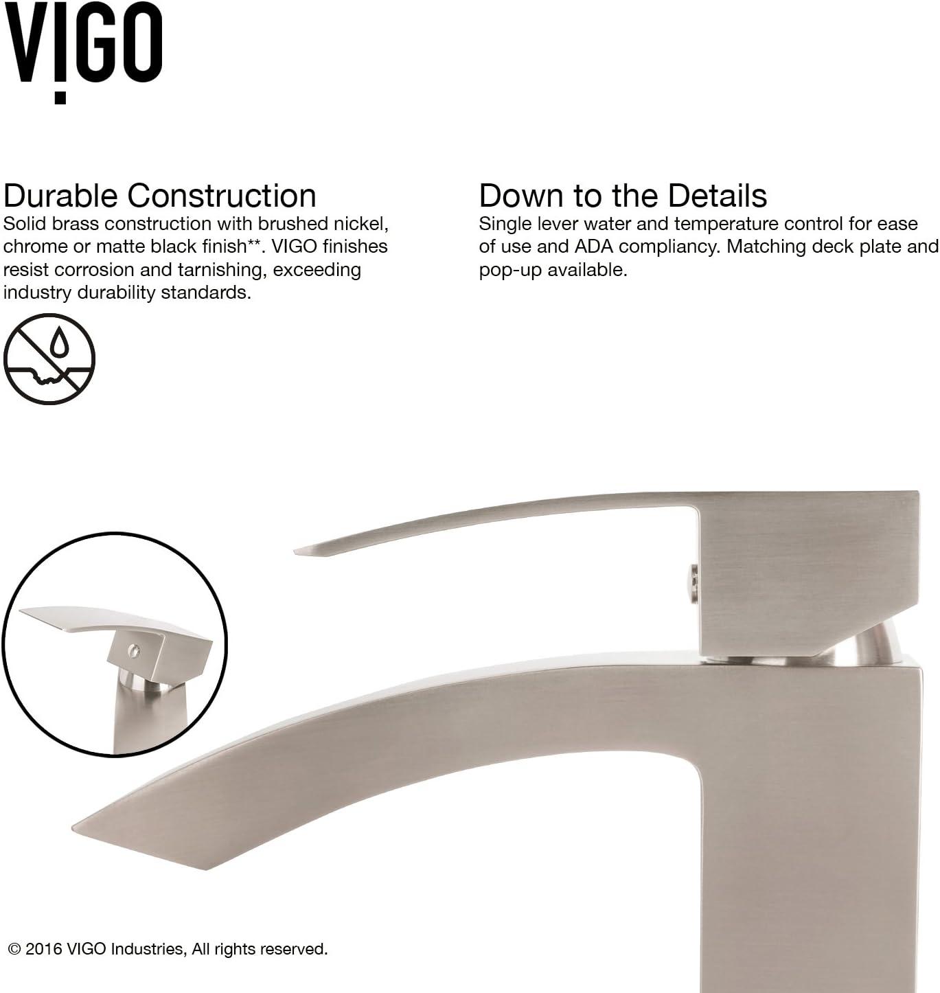 Duris Single-Handle Single Hole Bathroom Vessel Sink Faucet