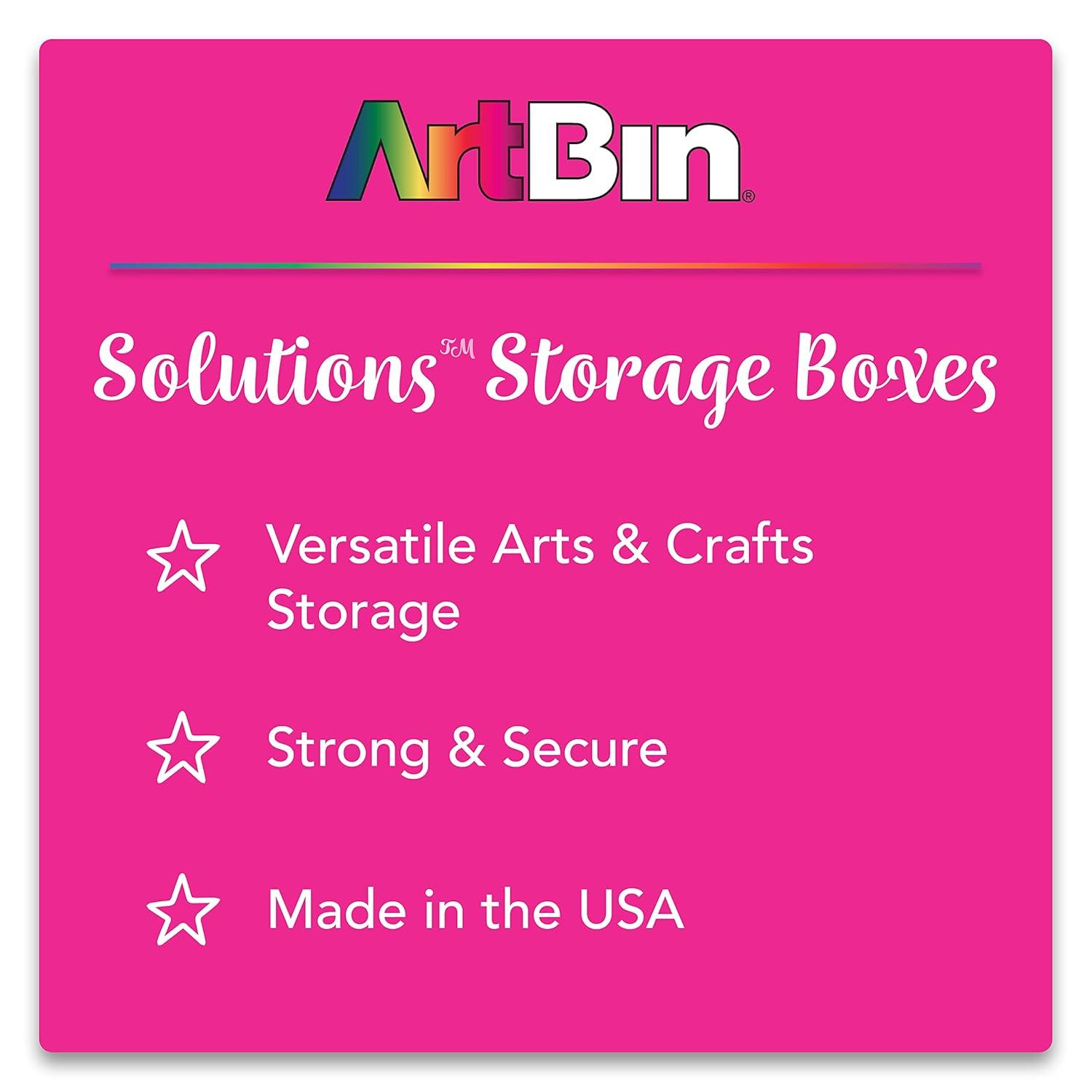 ArtBin Solutions Box, XL, Translucent, 15.25" x 8" x 3"