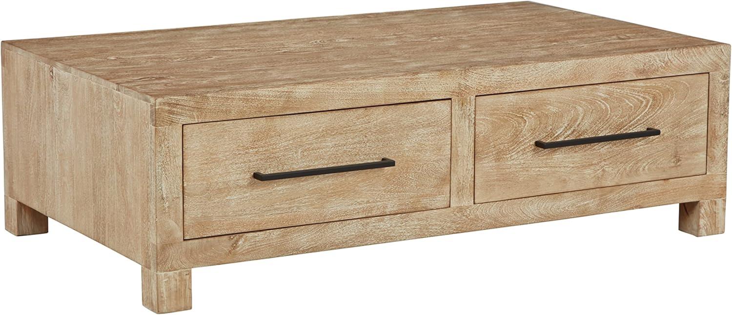 Dulandina Solid Wood Coffee Table