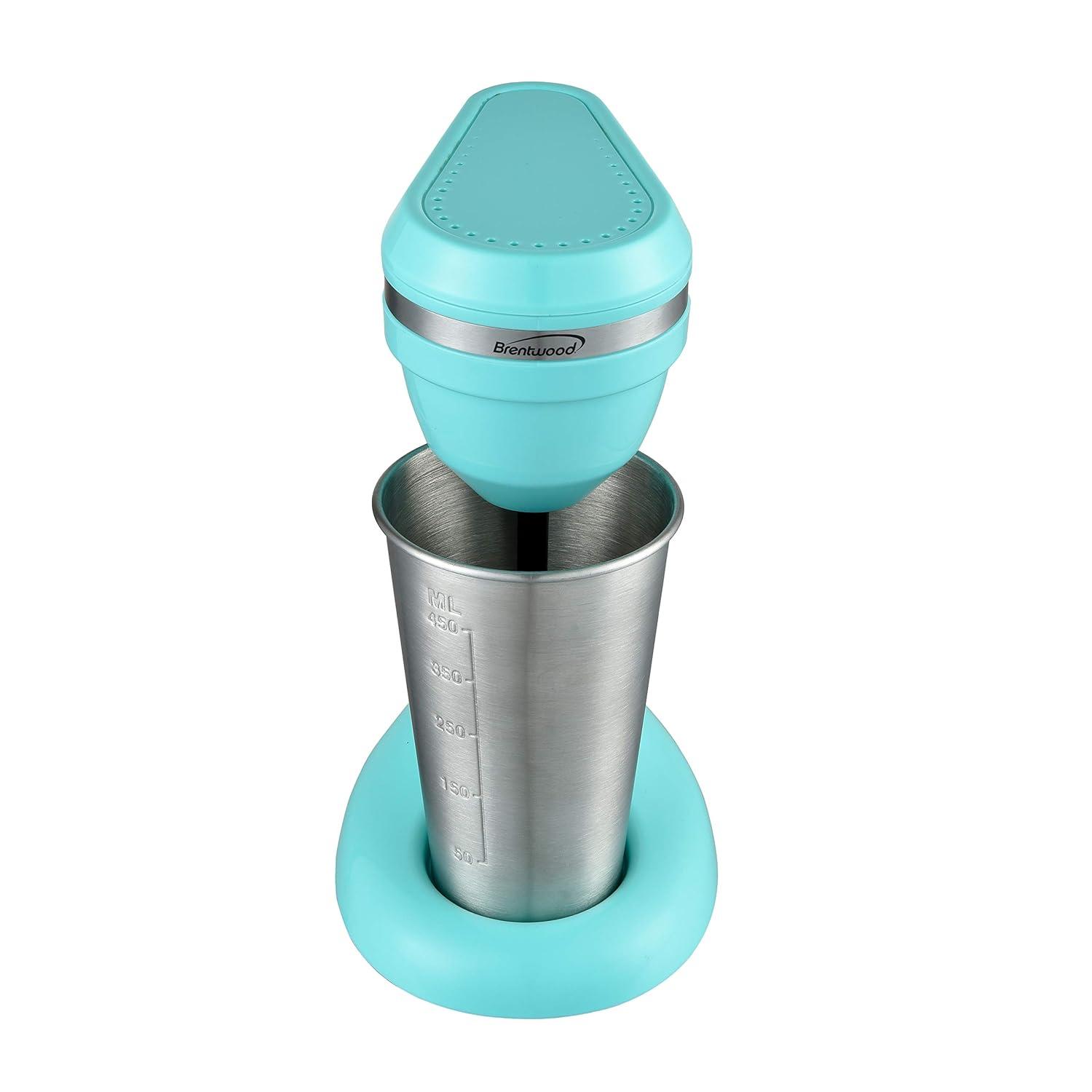 Brentwood 15oz Classic Milkshake Maker, Turquoise