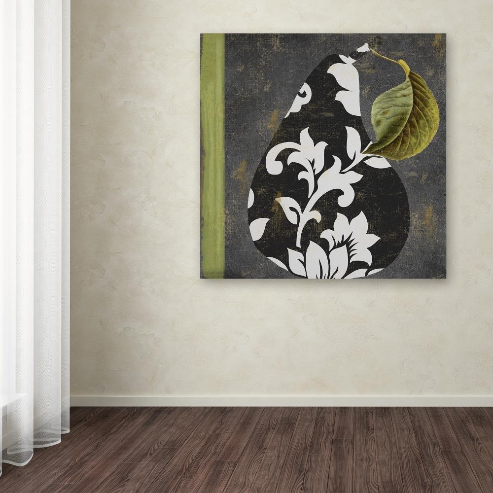 Trademark Fine Art Color Bakery " Decorative Pear II " by Color Bakery
