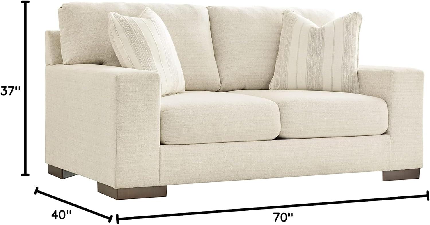 Calloway 70" Square Arm Loveseat with Reversible Cushions