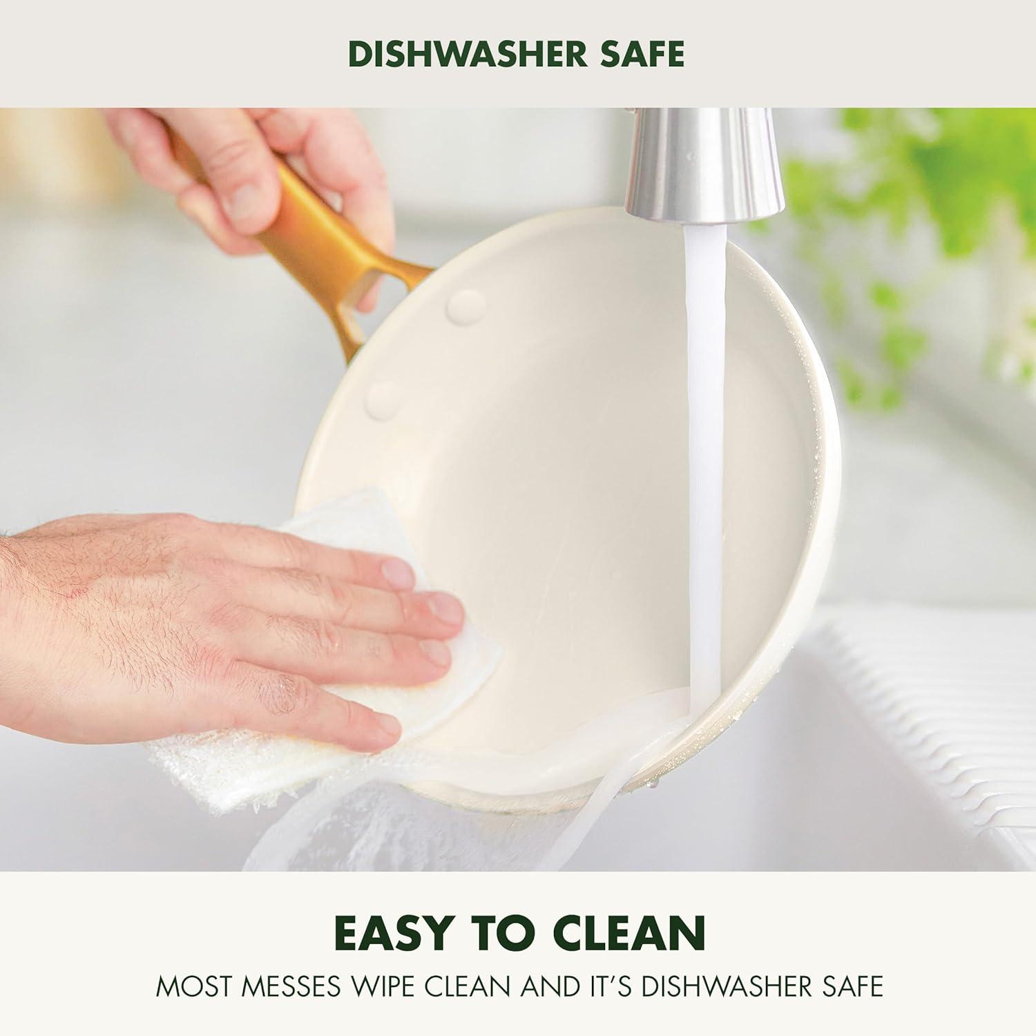 GreenPan Reserve Healthy Ceramic Nonstick, 8", 10" And 12" Frypan Set