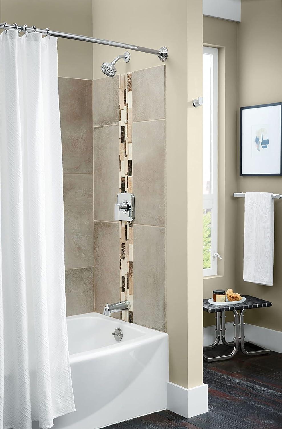 Moen Genta LX Posi-Temp Pressure Balancing Eco-Performance Modern Shower Only Trim, Valve Required