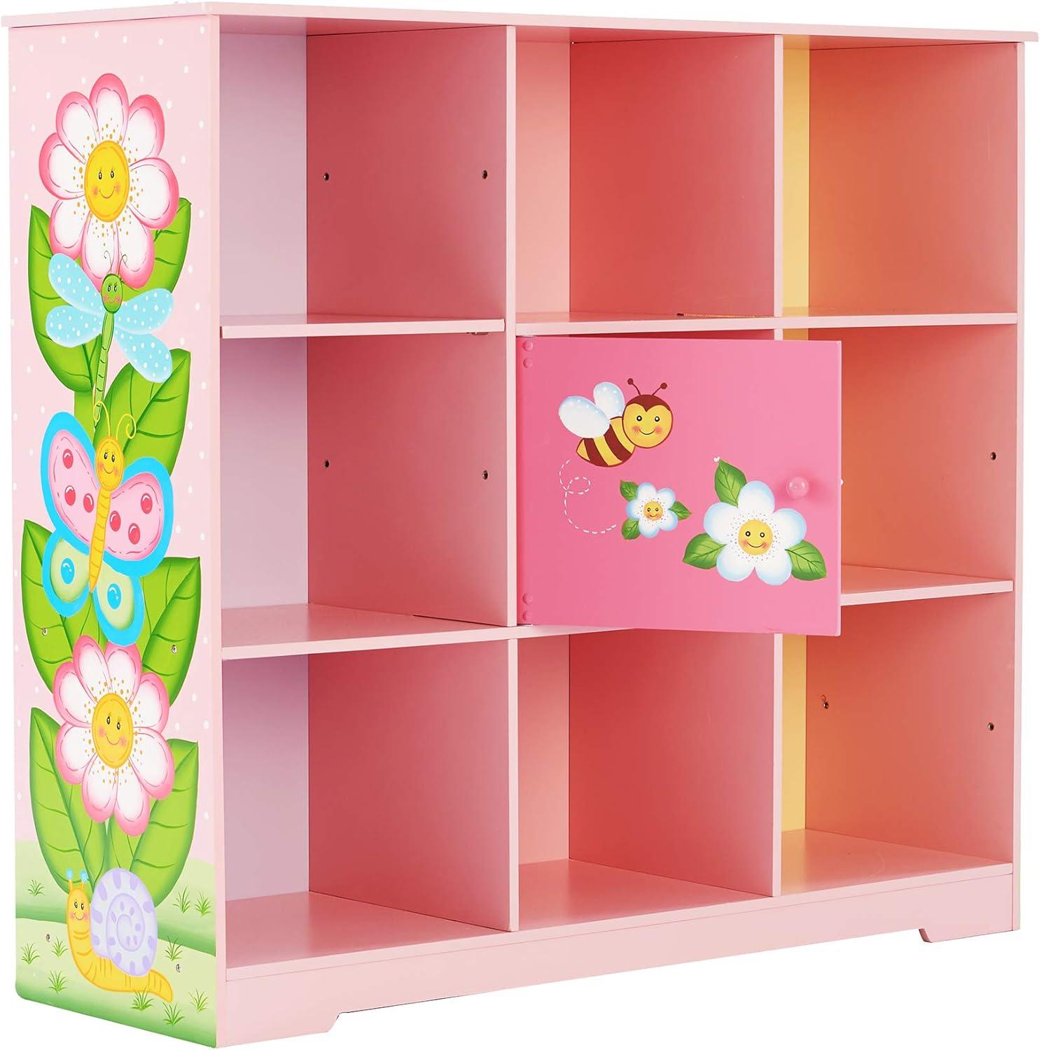 Magic Garden 31.5" H x 35.5" W Cube Bookcase