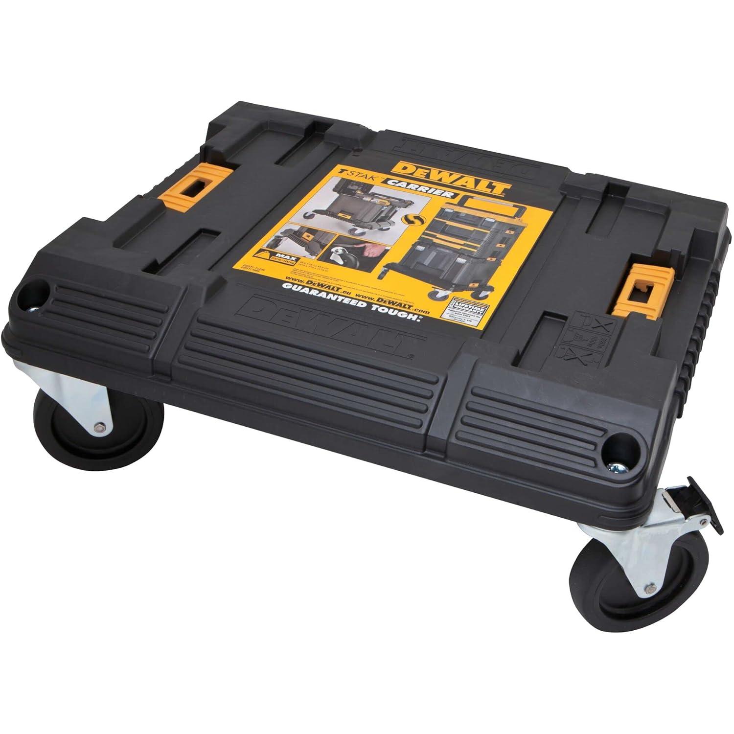 DEWALT TSTAK Tool Storage Organizer Cart (DWST17889) , Black