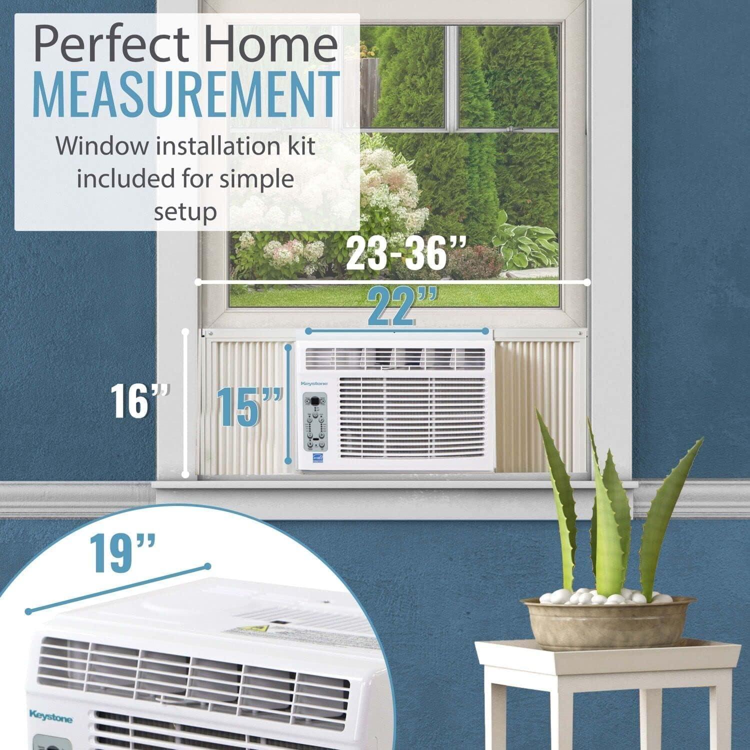 10,000 BTU Window Air Conditioner with Remote