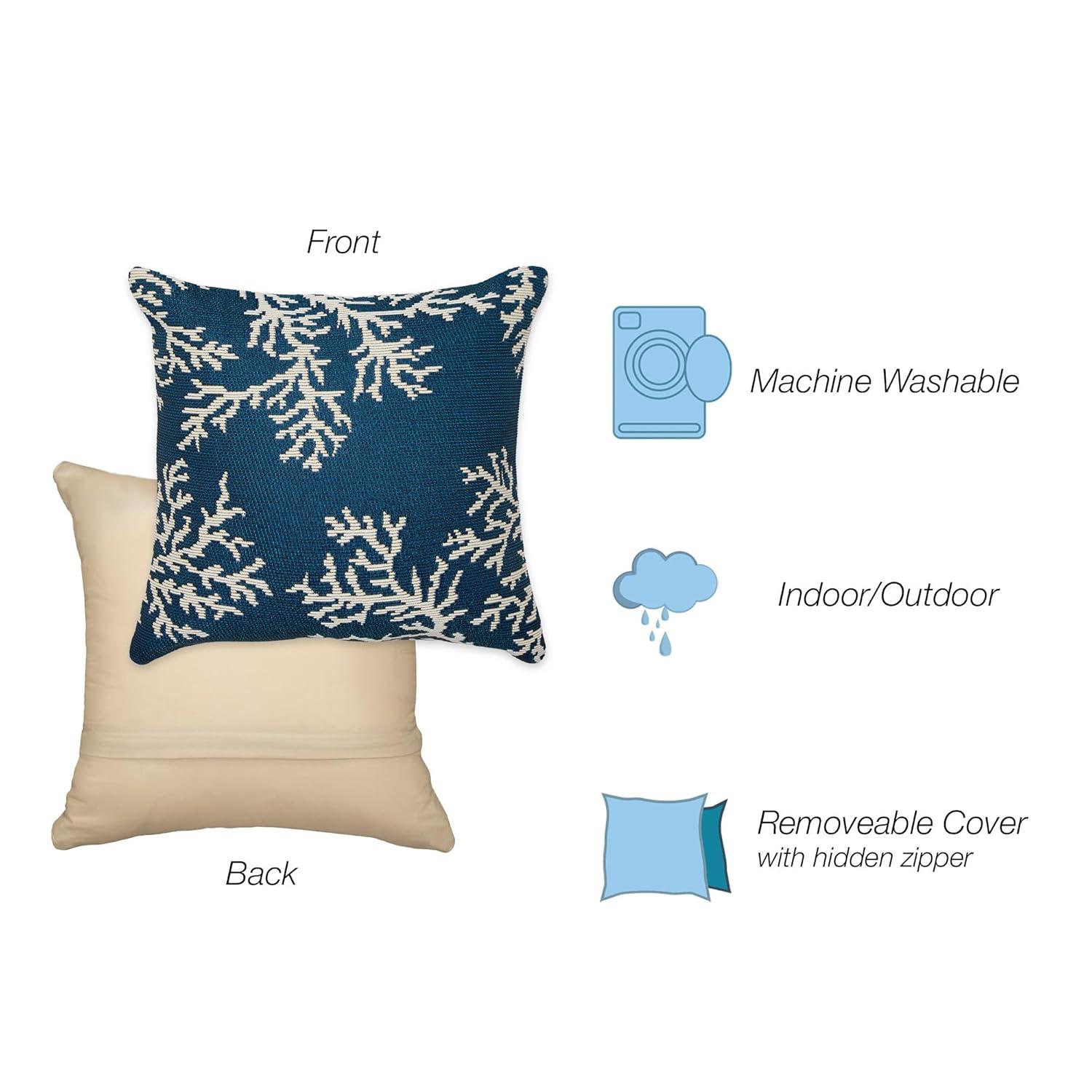 Liora Manne Indoor/Outdoor Throw Pillow