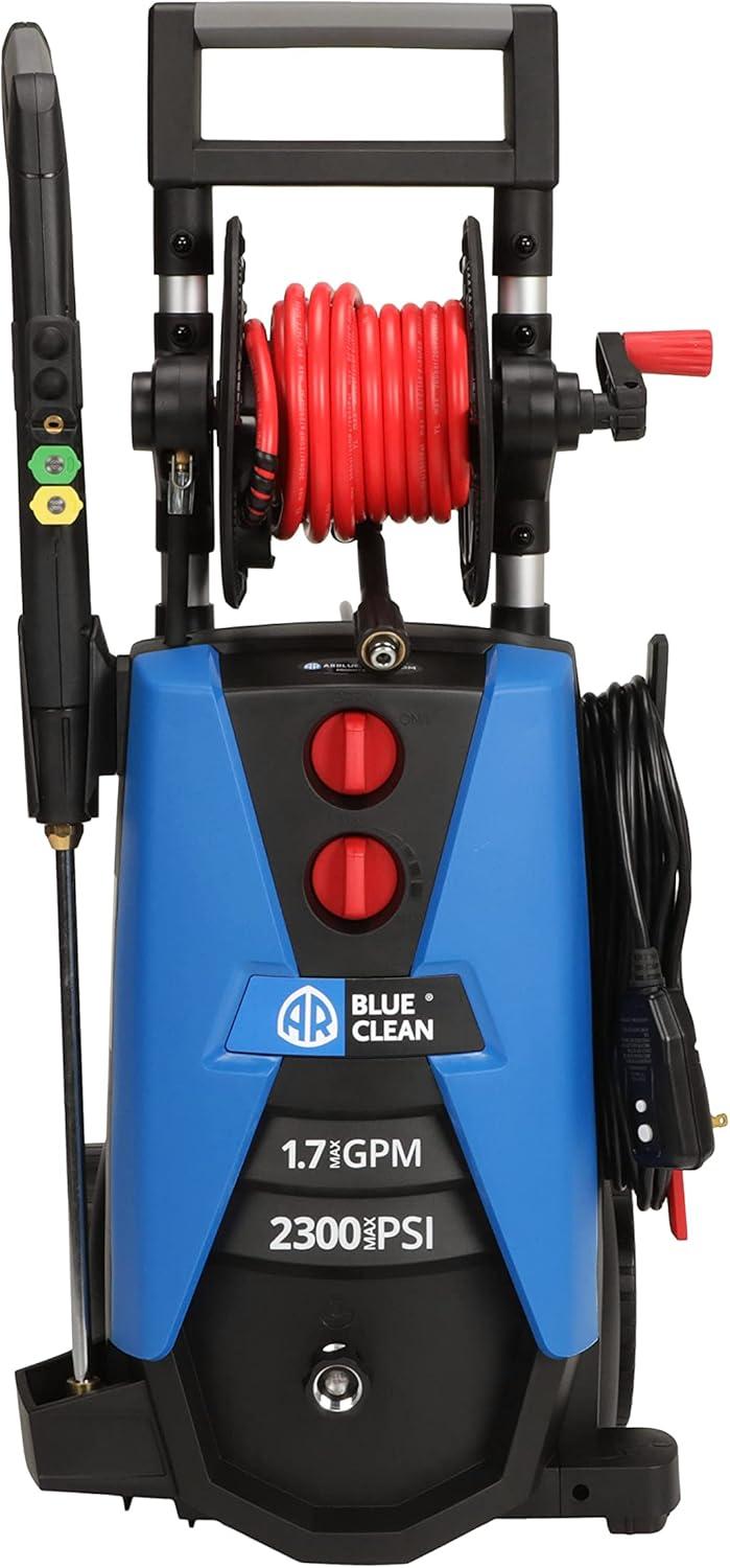 AR Blue Clean BC390HSS Electric Pressure Washer - 2300 PSI, 1.7 GPM, 13 Amps