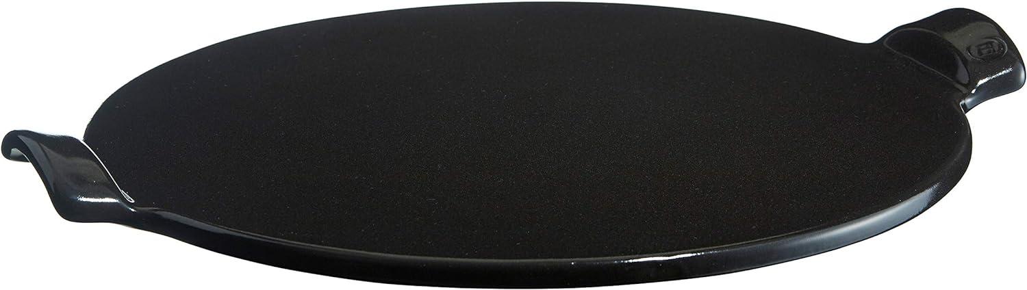 Emile Henry Charcoal 14.5-Inch Ceramic Pizza Stone