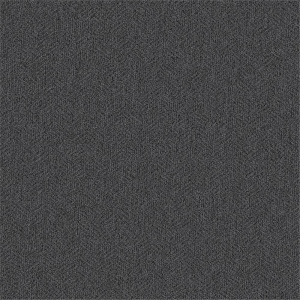 Coventry Chaise Lounge with Arms in Charcoal Gray Herringbone Fabric